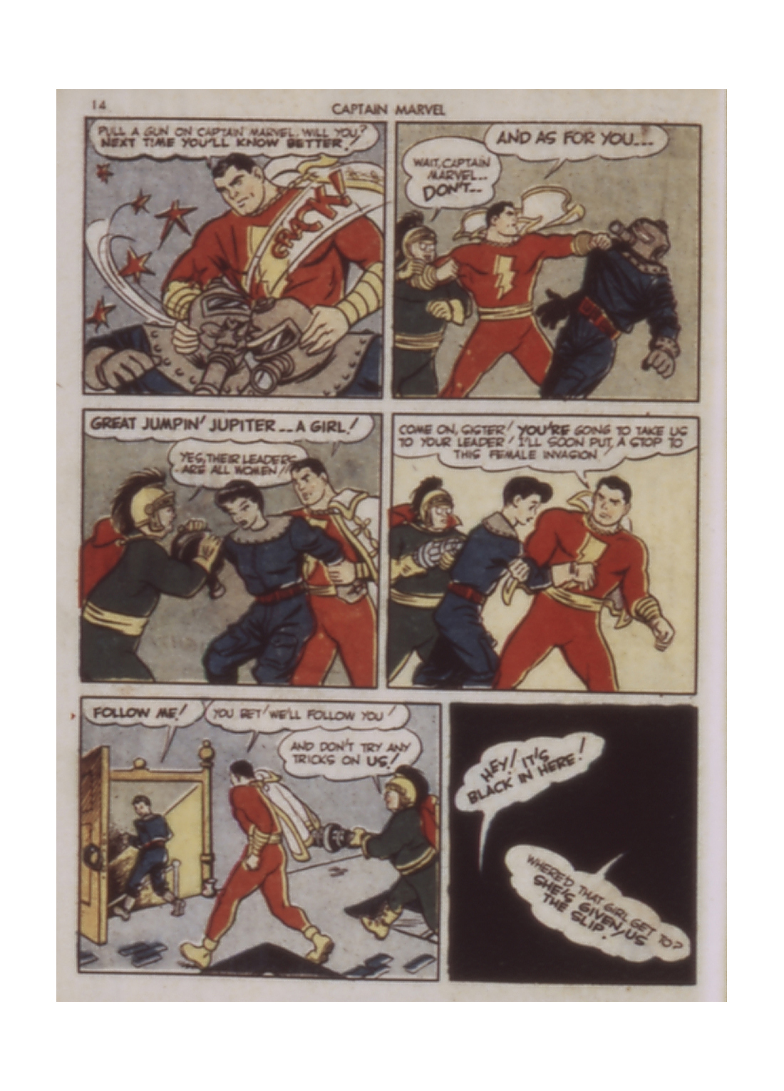 Read online Captain Marvel Adventures comic -  Issue #9 - 14