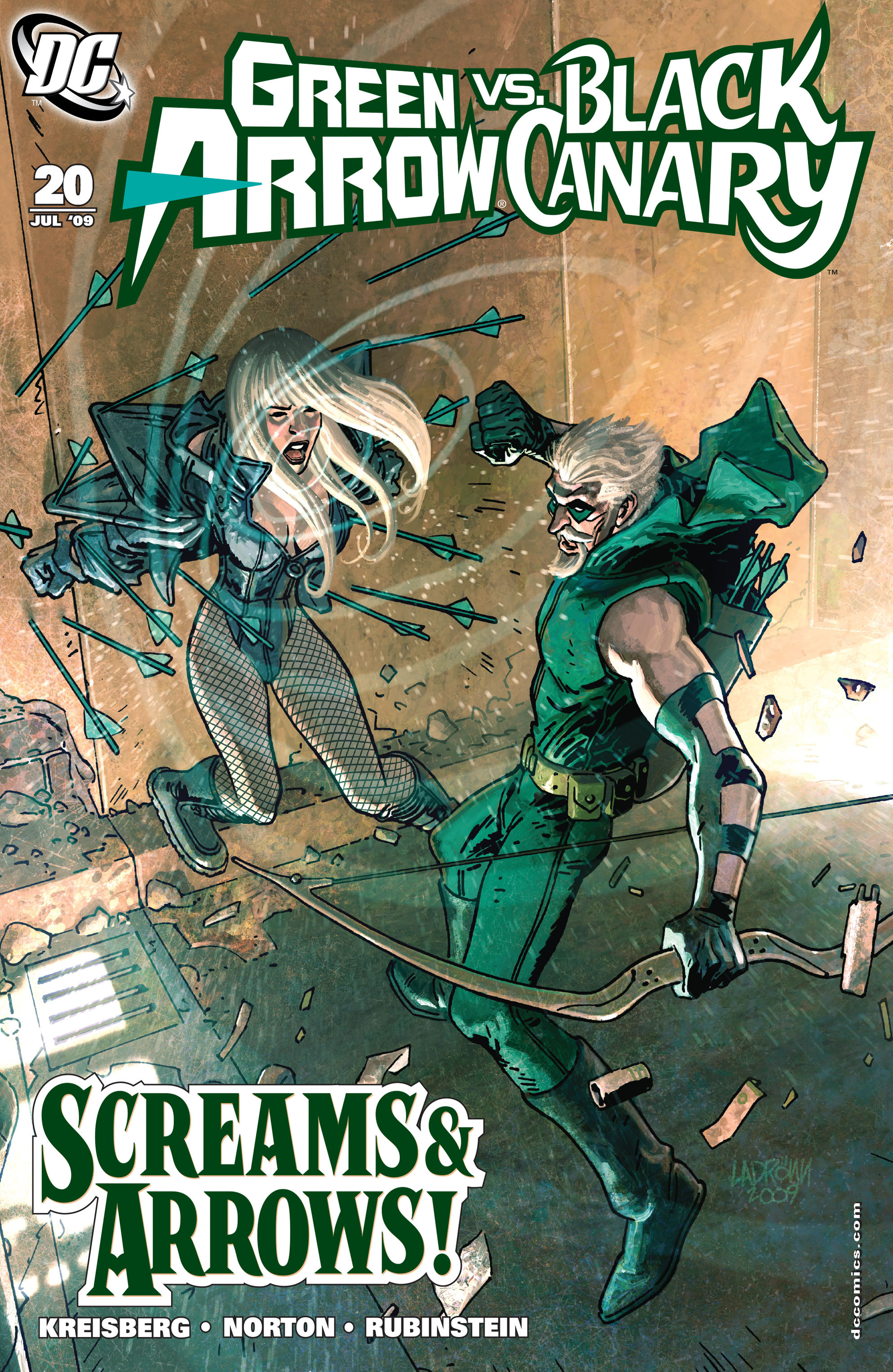 Read online Green Arrow/Black Canary comic -  Issue #20 - 1