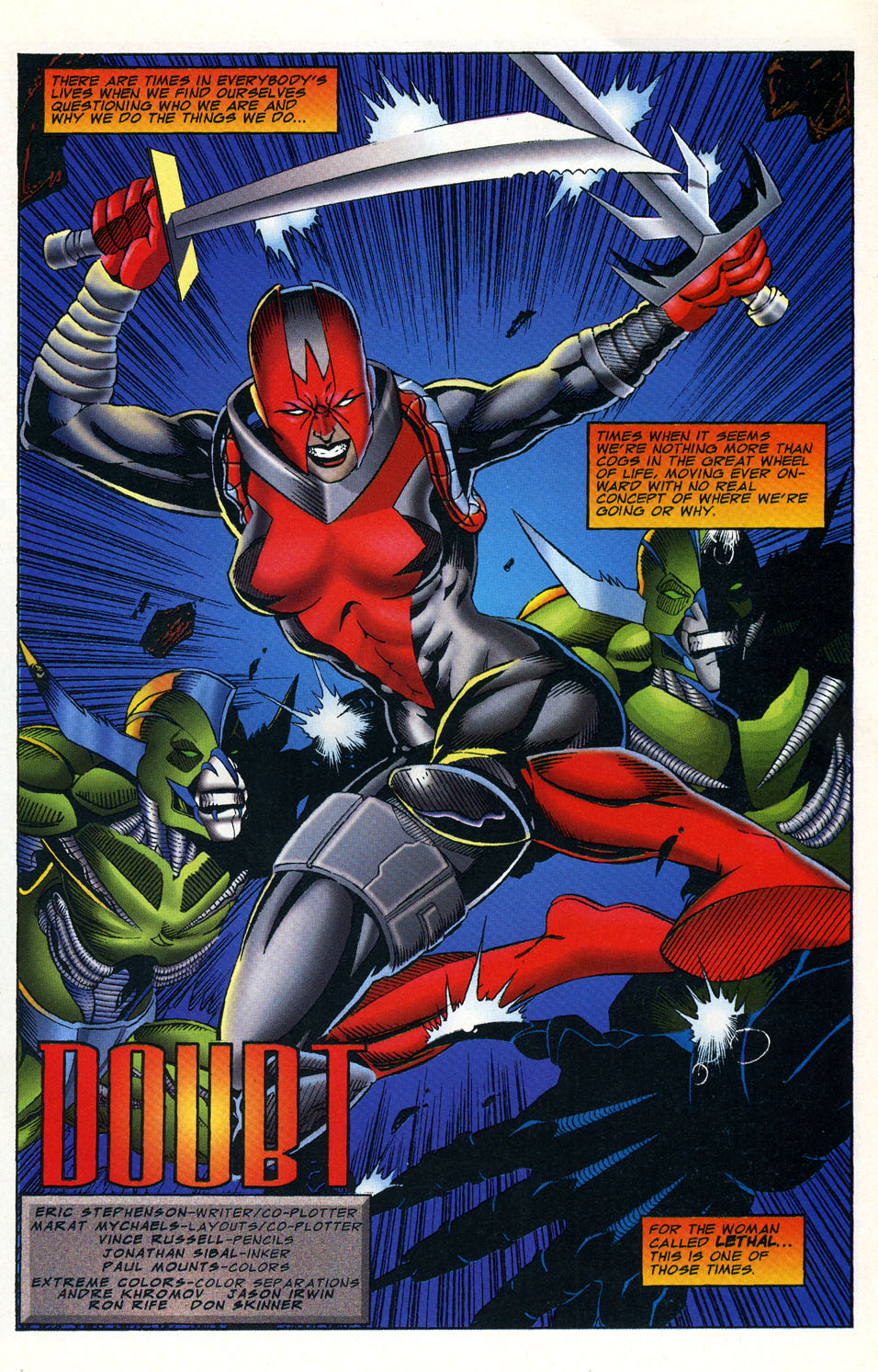 Read online Brigade (1993) comic -  Issue #4 - 22