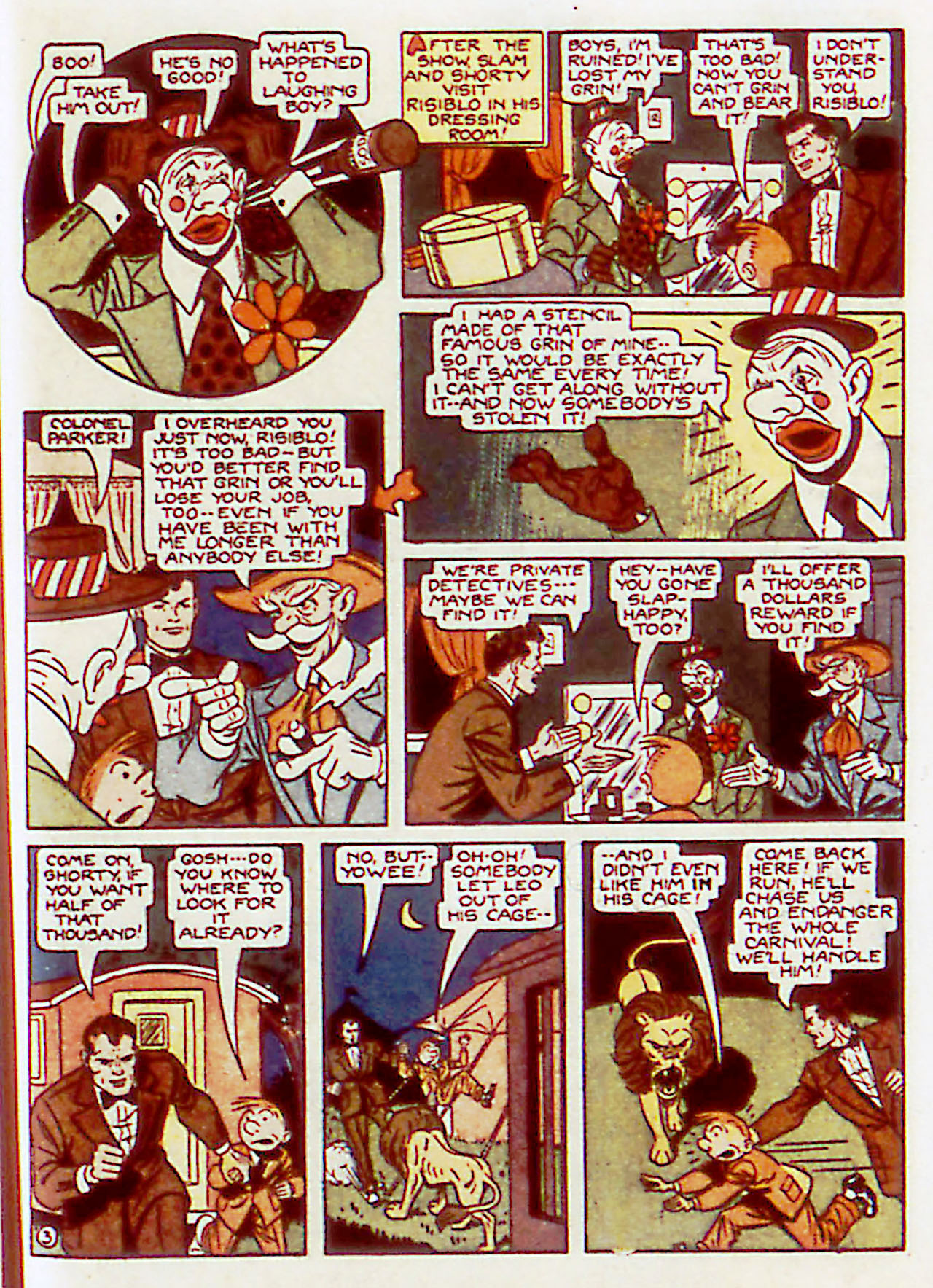 Read online Detective Comics (1937) comic -  Issue #71 - 61