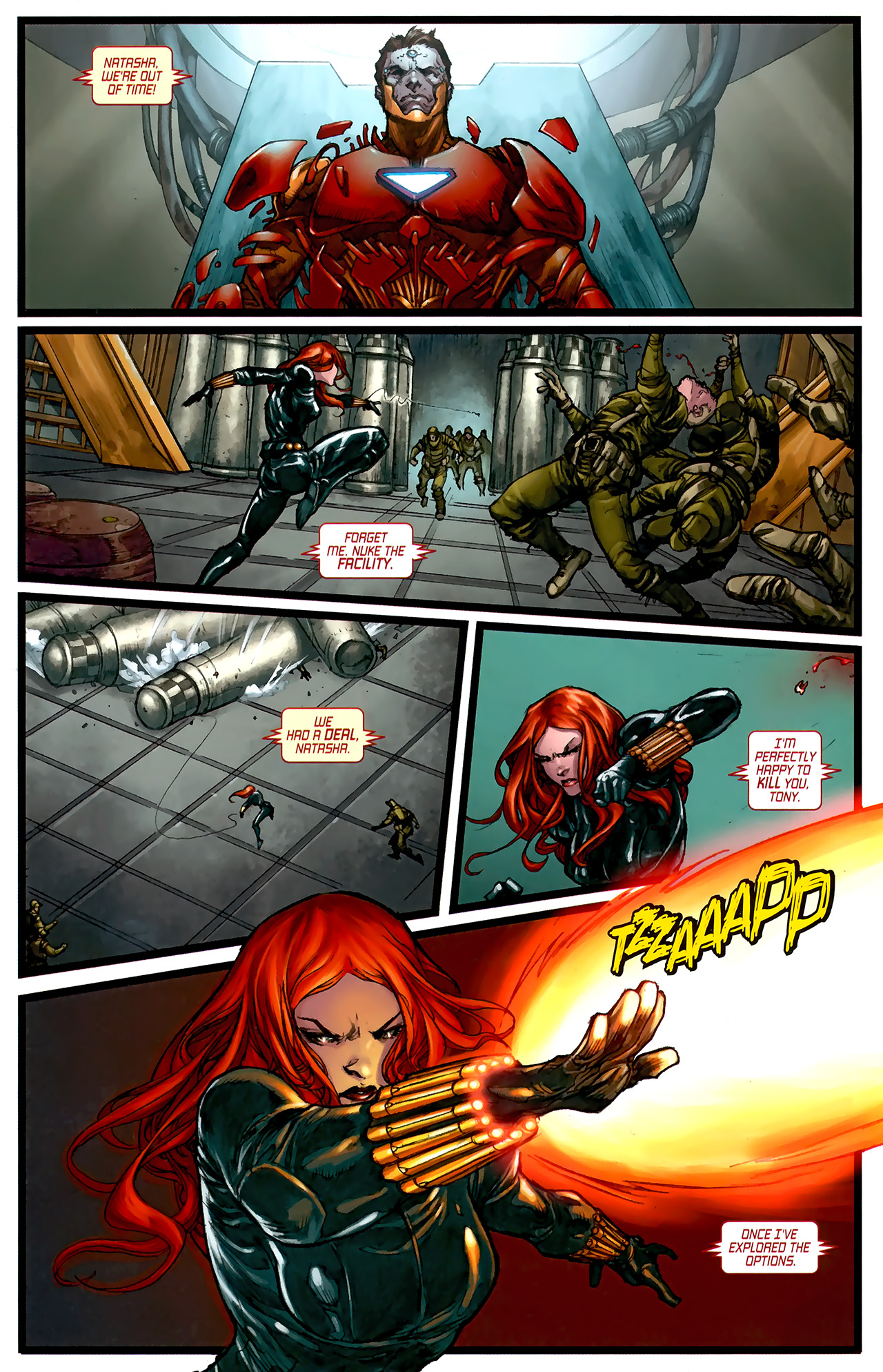 Read online Iron Man: Kiss and Kill comic -  Issue # Full - 11
