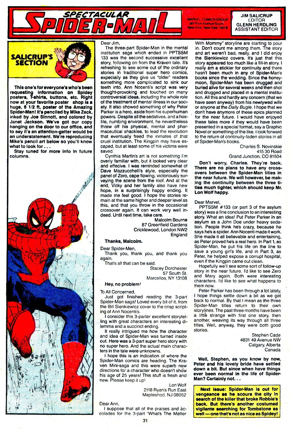 Read online The Spectacular Spider-Man (1976) comic -  Issue #139 - 24