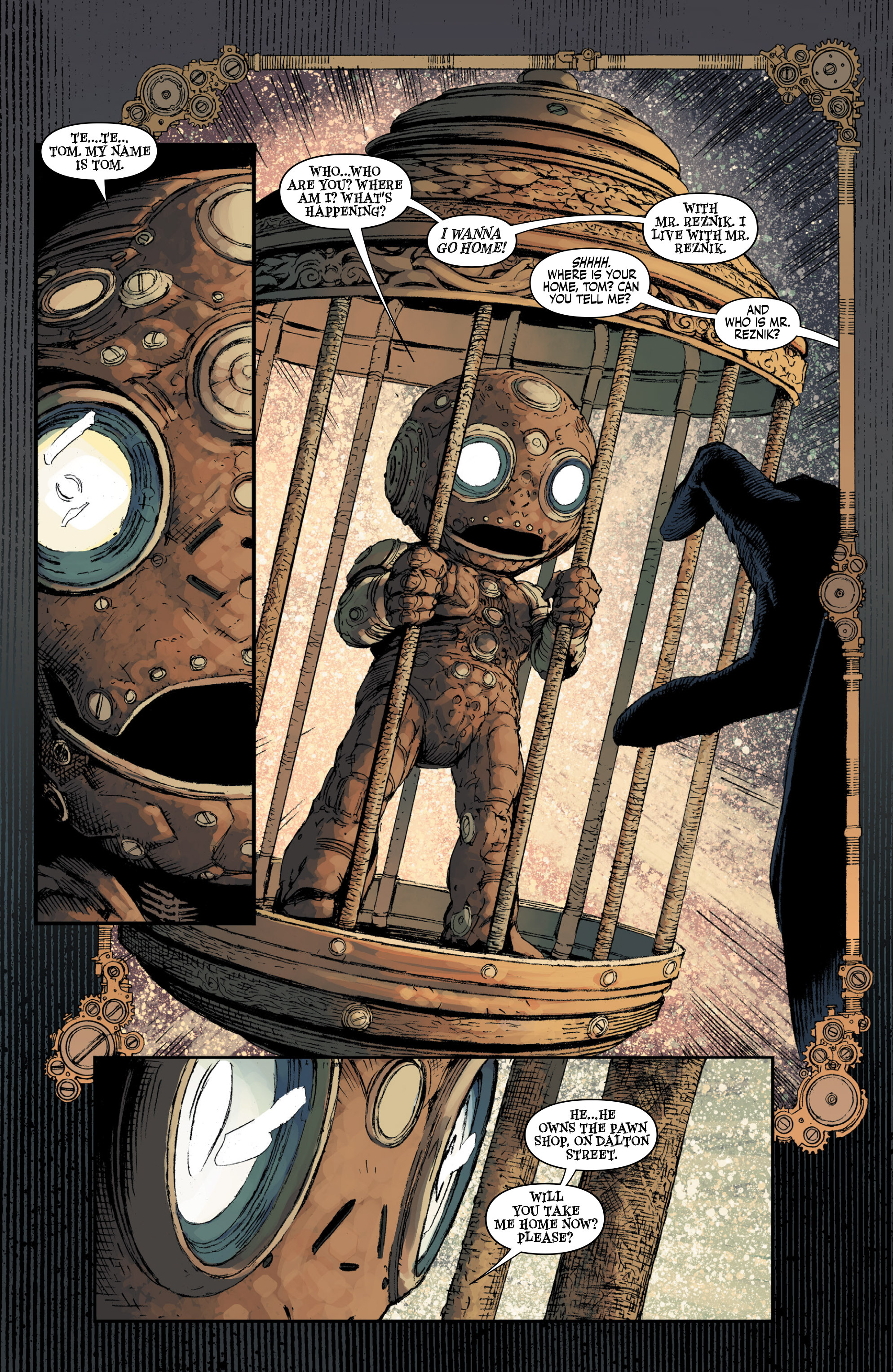 Read online Lady Mechanika: The Lost Boys of West Abbey comic -  Issue #2 - 14