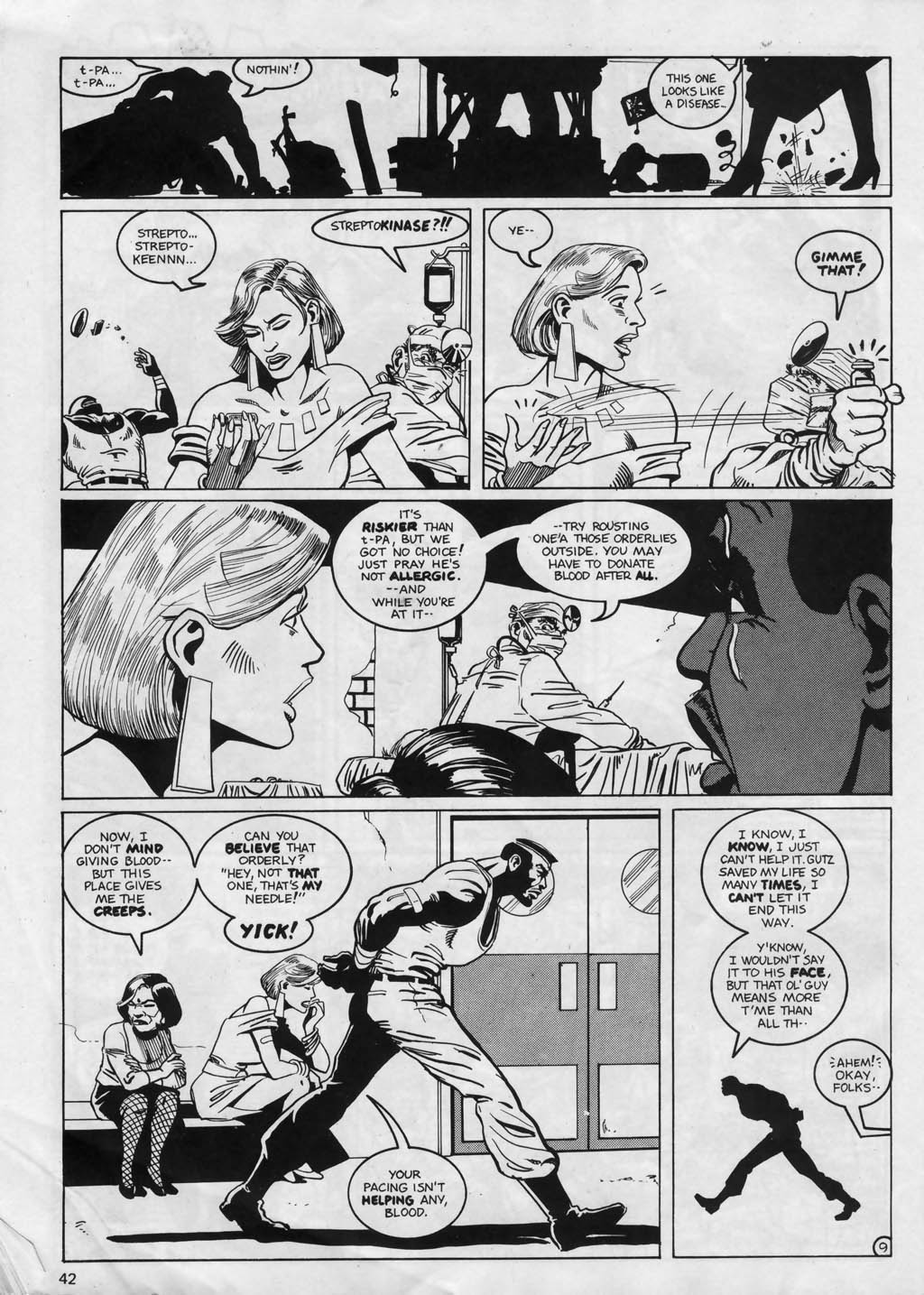 Read online Savage Tales (1985) comic -  Issue #3 - 42