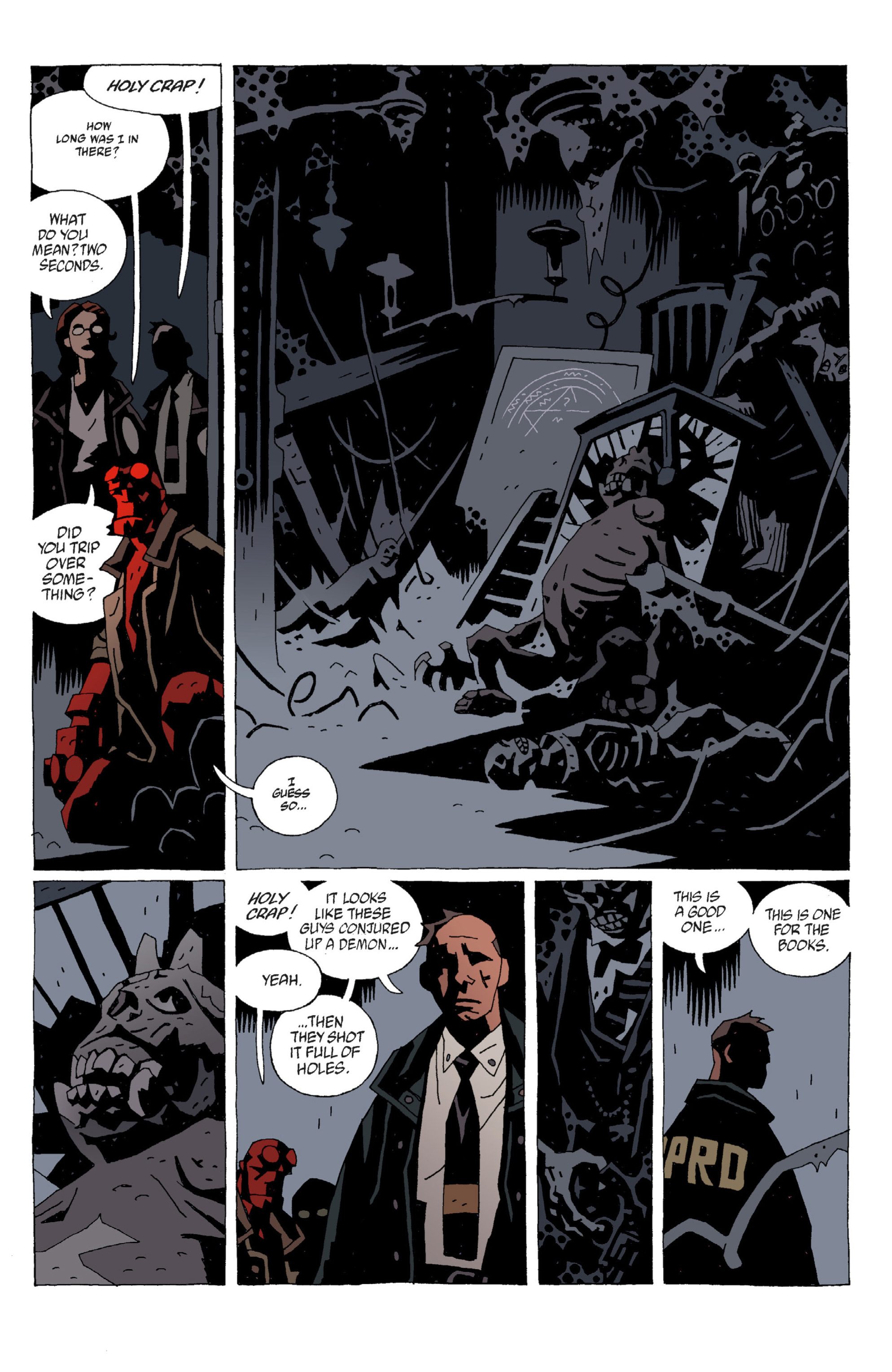 Read online Hellboy comic -  Issue #7 - 68