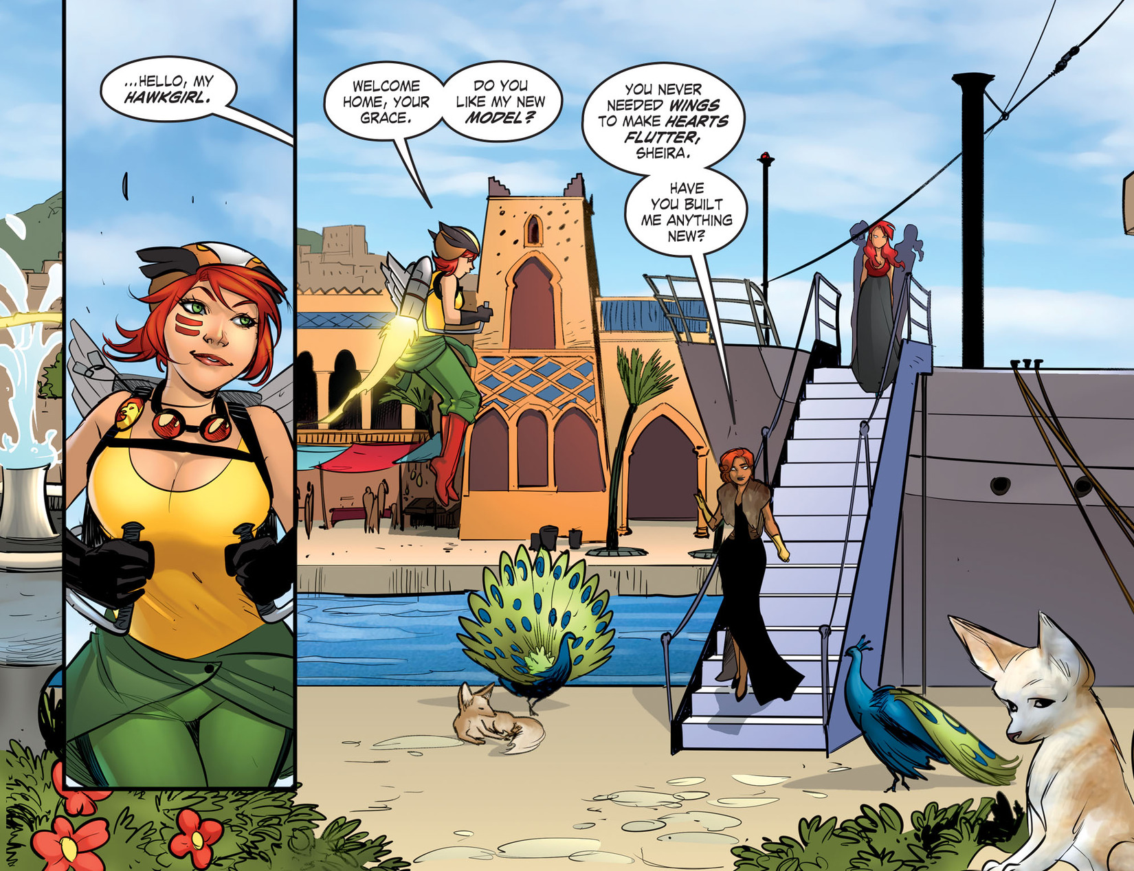 Read online DC Comics: Bombshells comic -  Issue #59 - 5