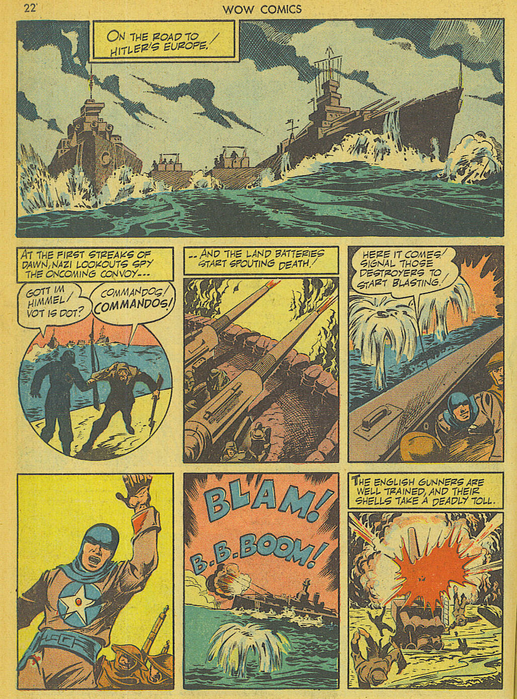 Read online Wow Comics comic -  Issue #6 - 22