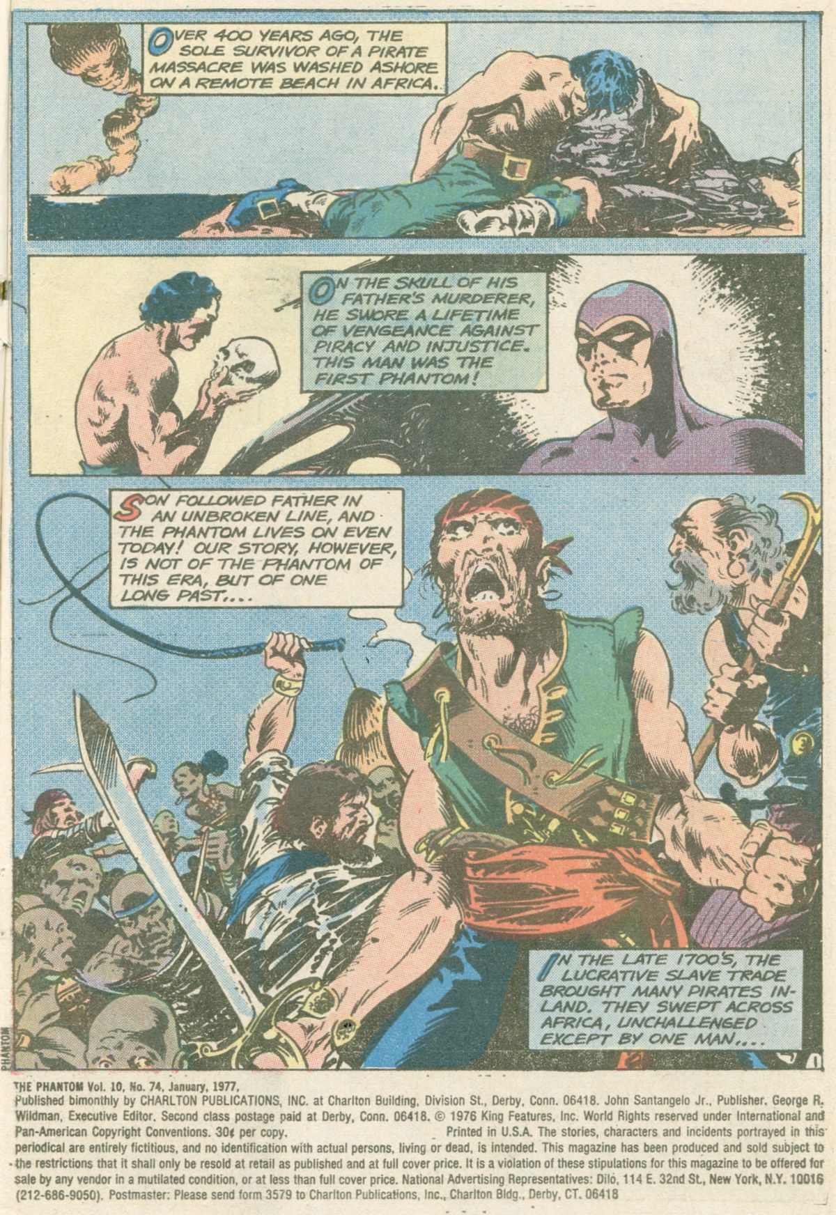 Read online The Phantom (1969) comic -  Issue #74 - 2