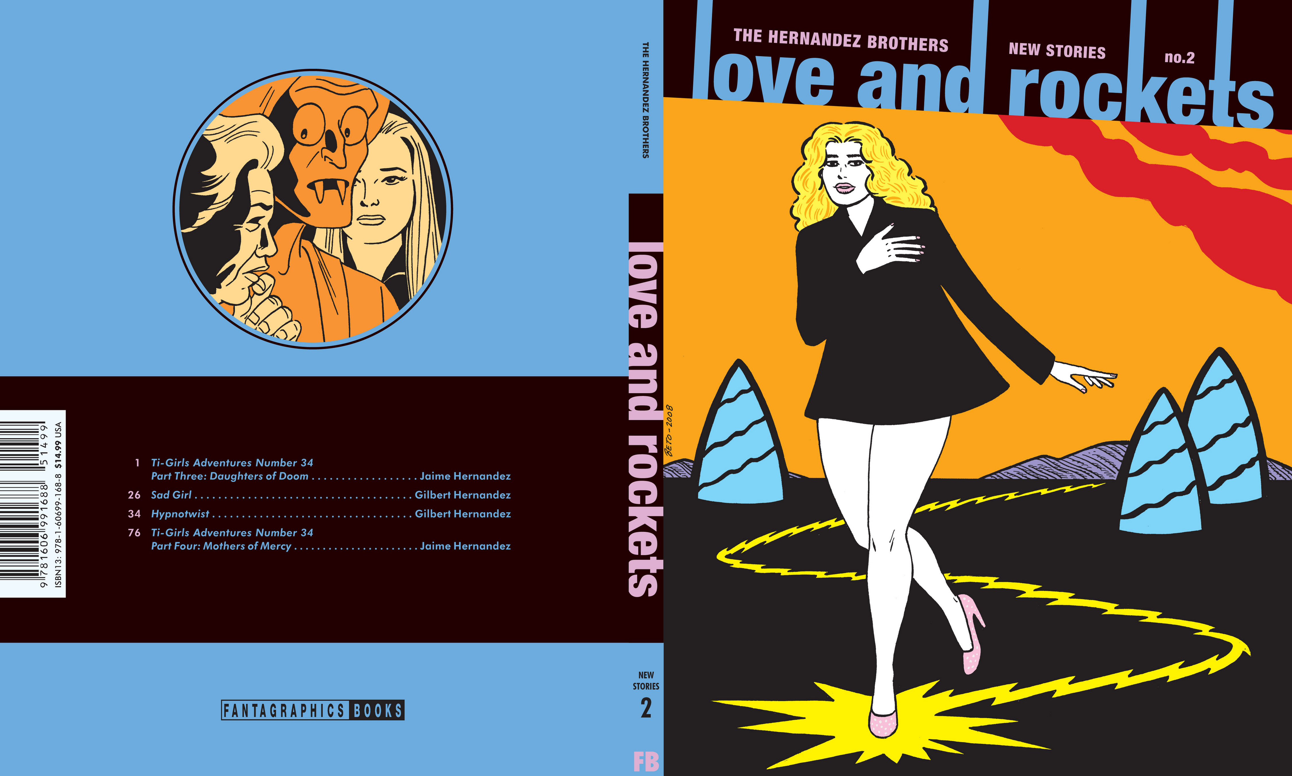 Read online Love and Rockets: New Stories comic -  Issue #2 - 2