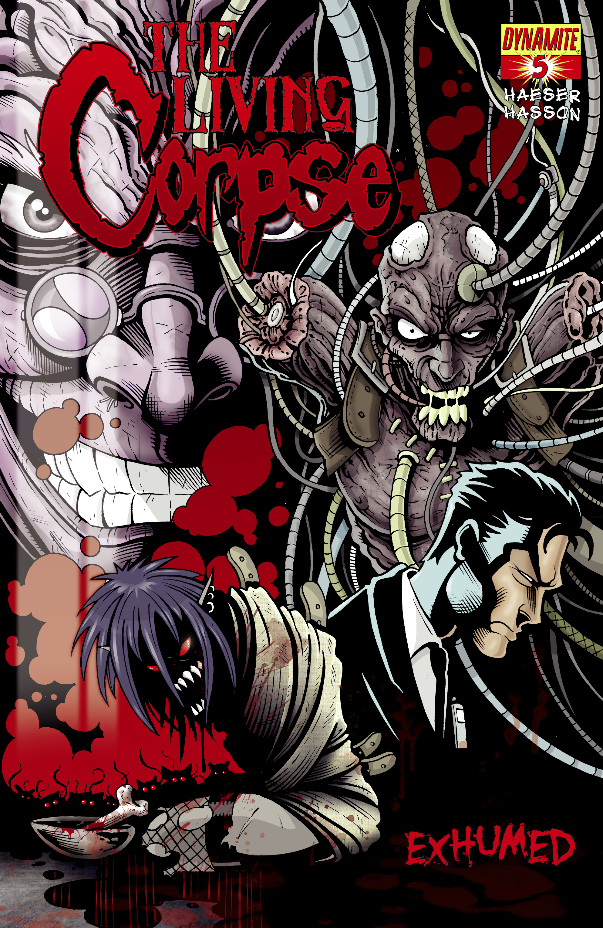Read online The Living Corpse: Exhumed comic -  Issue #5 - 1