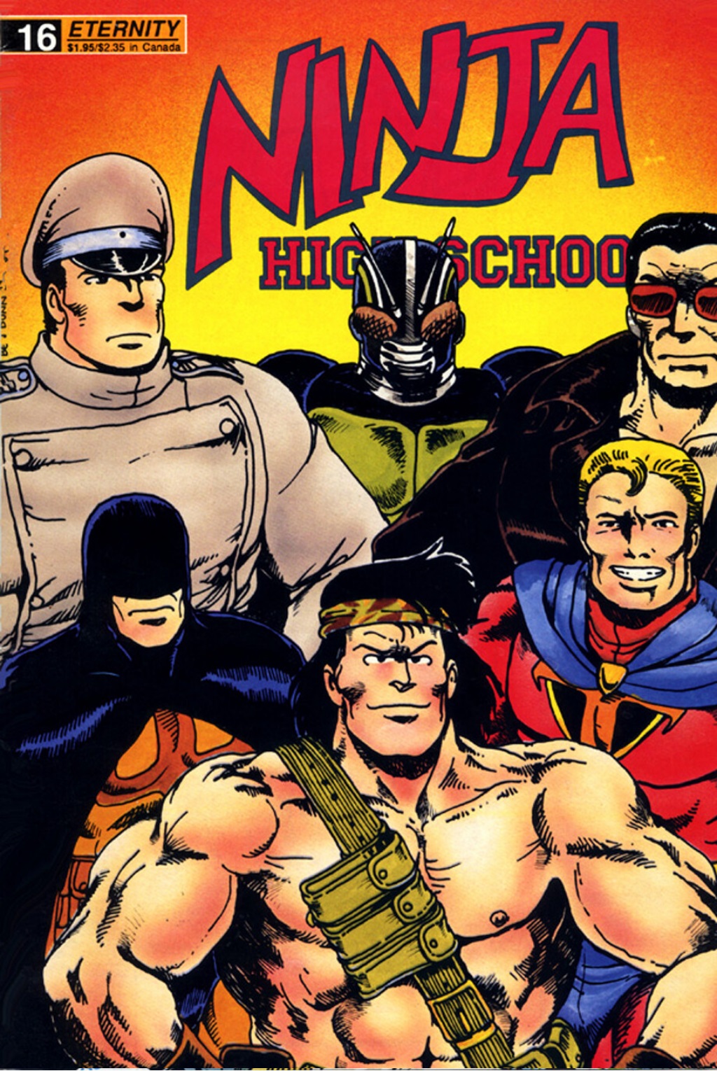 Read online Ninja High School (1986) comic -  Issue #16 - 2