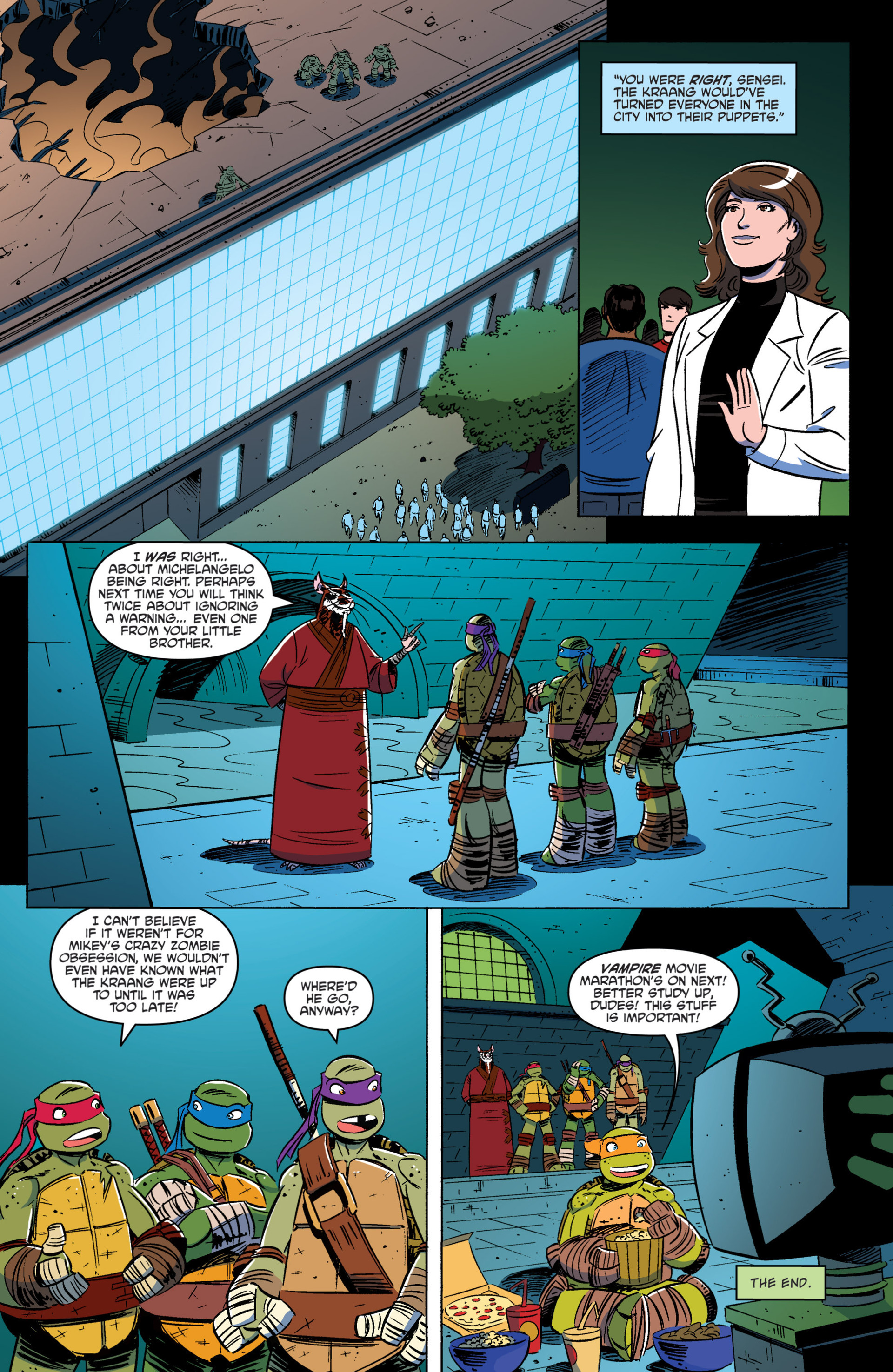 Read online Teenage Mutant Ninja Turtles New Animated Adventures comic -  Issue #3 - 24