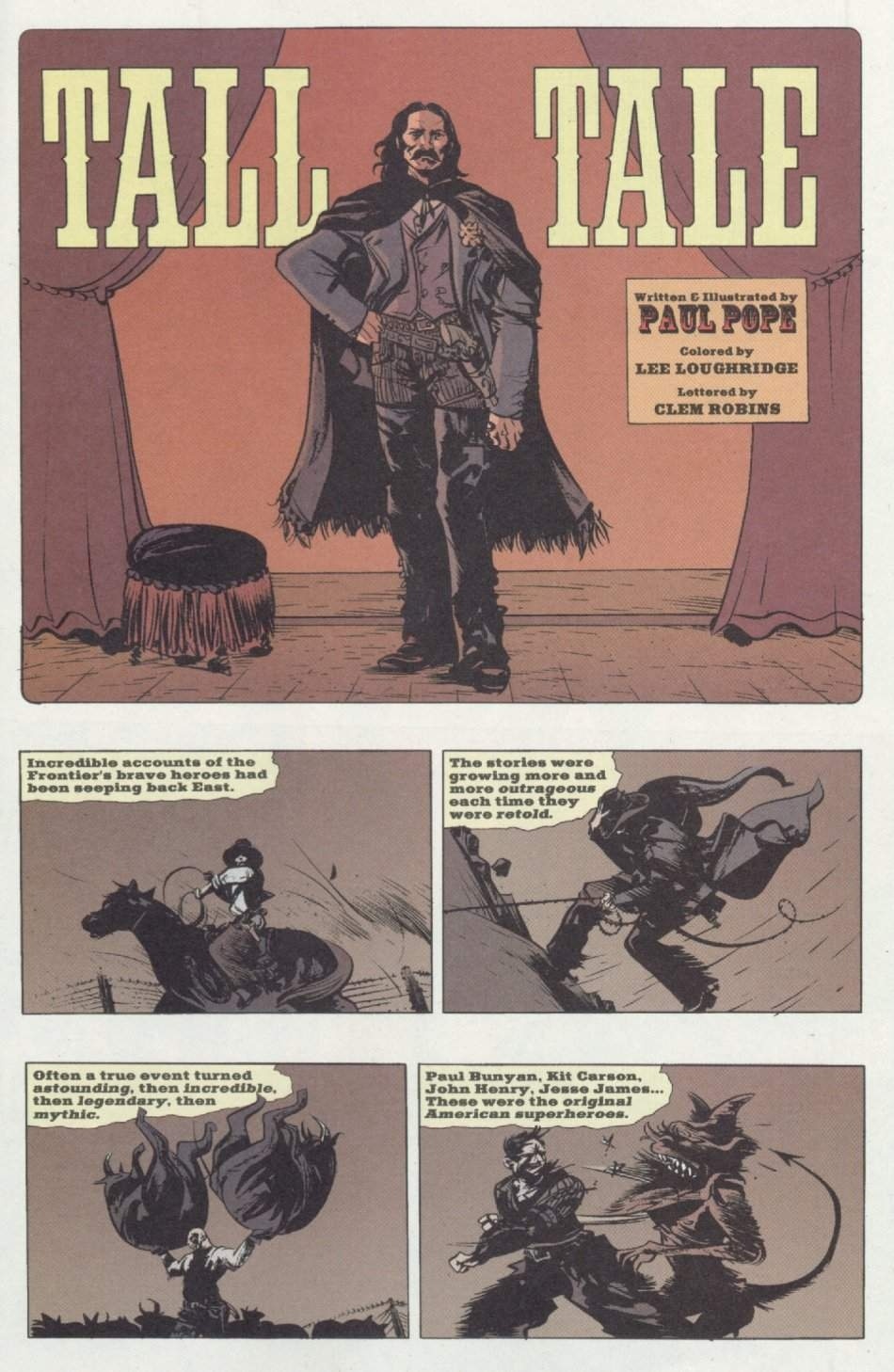 Read online Weird Western Tales (2001) comic -  Issue #1 - 4