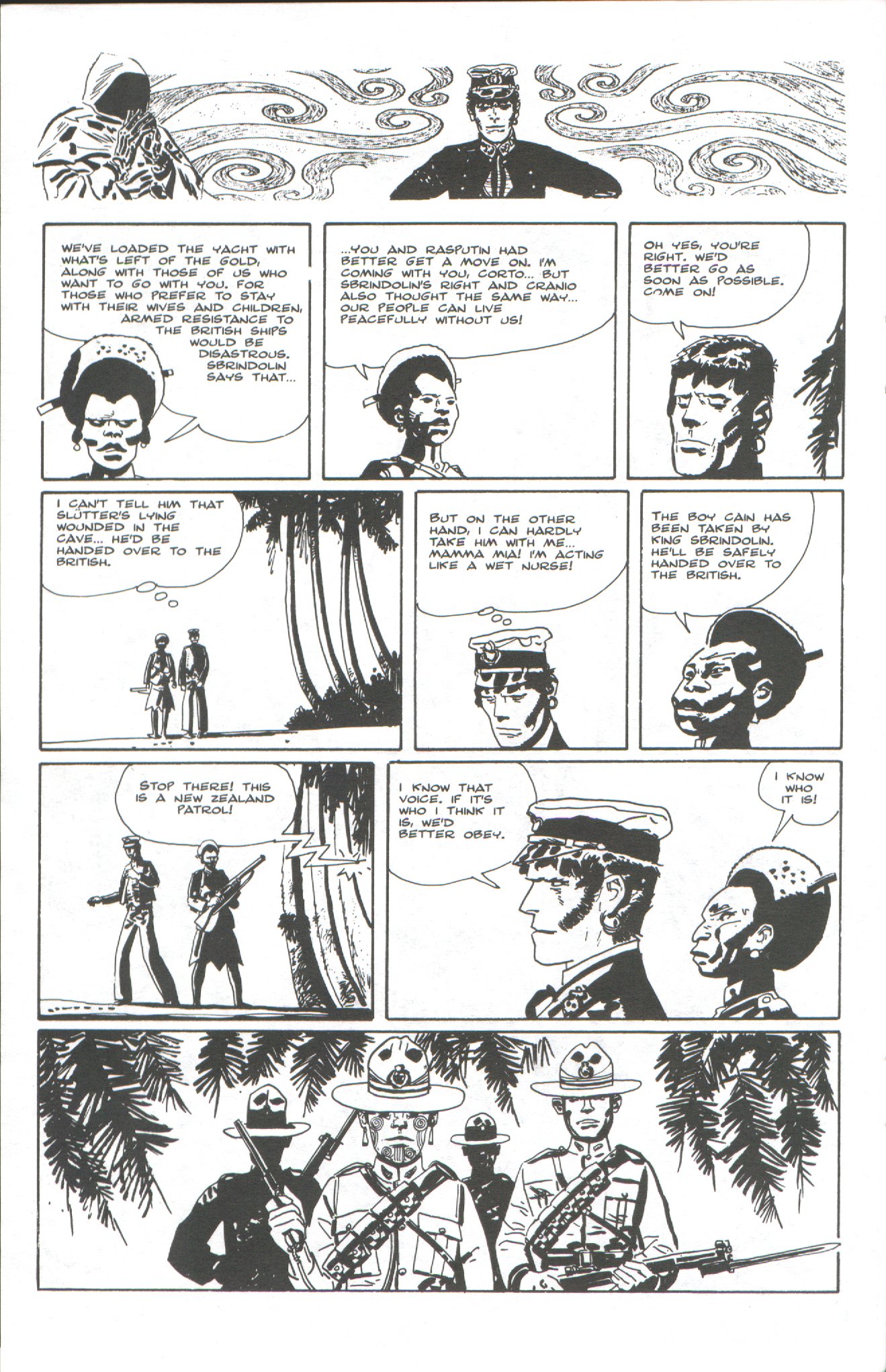 Read online Corto Maltese: Ballad of the Salt Sea comic -  Issue #6 - 22