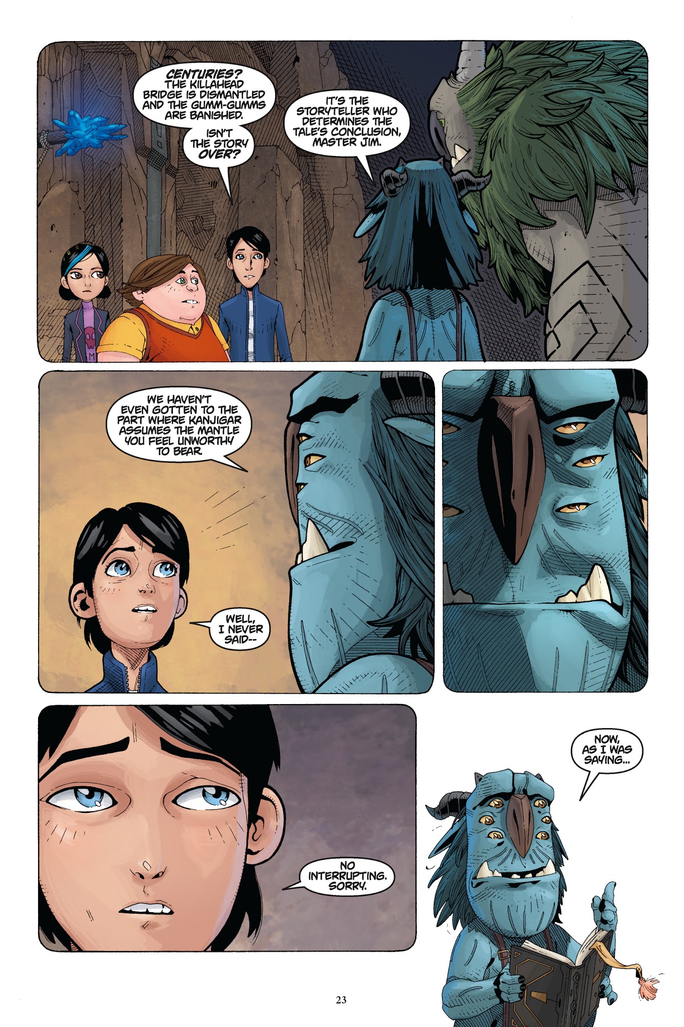 Read online Trollhunters: Tales of Arcadia-The Secret History of Trollkind comic -  Issue # Full - 23
