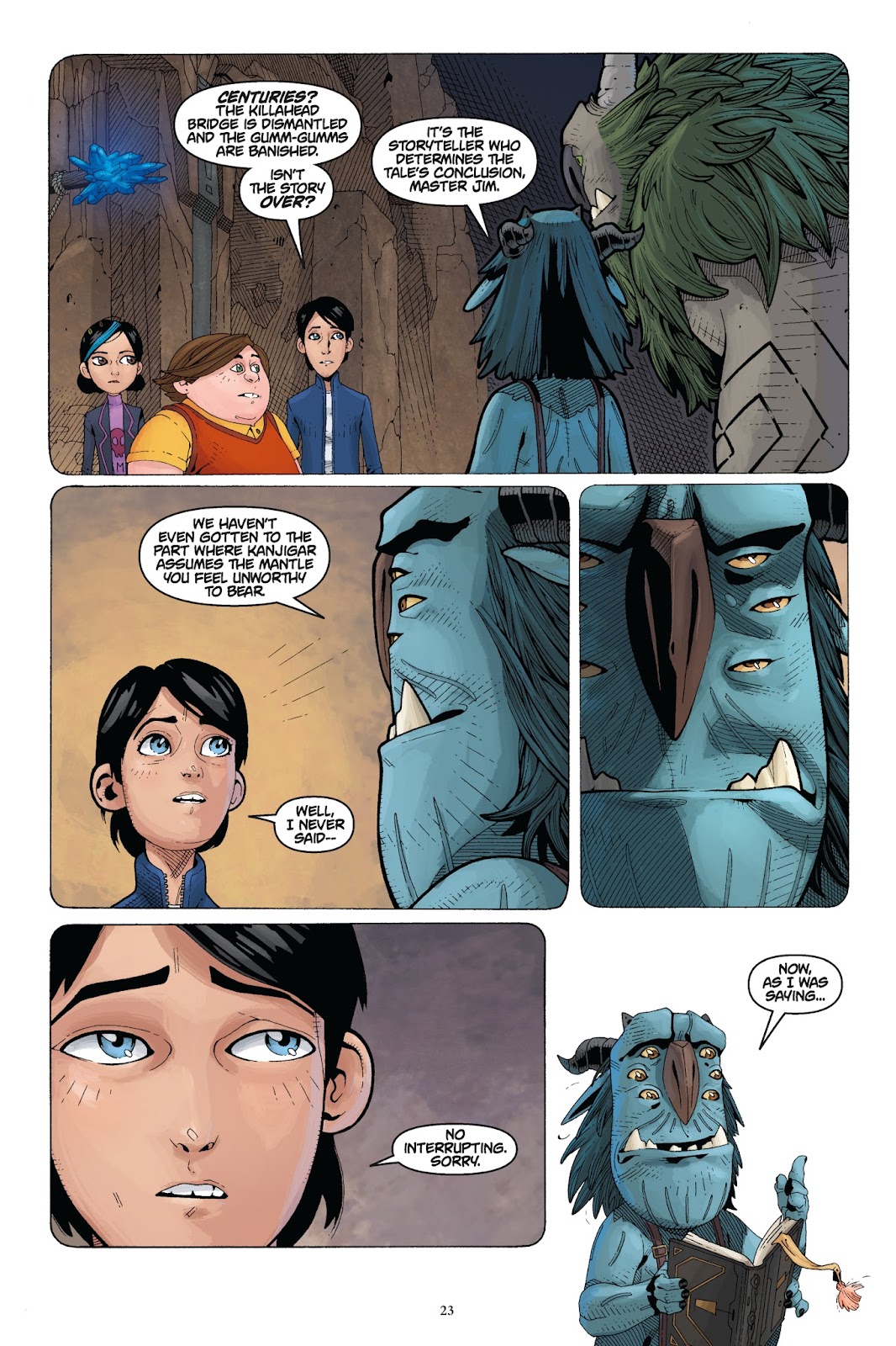 Trollhunters: Tales of Arcadia-The Secret History of Trollkind issue Full - Page 23