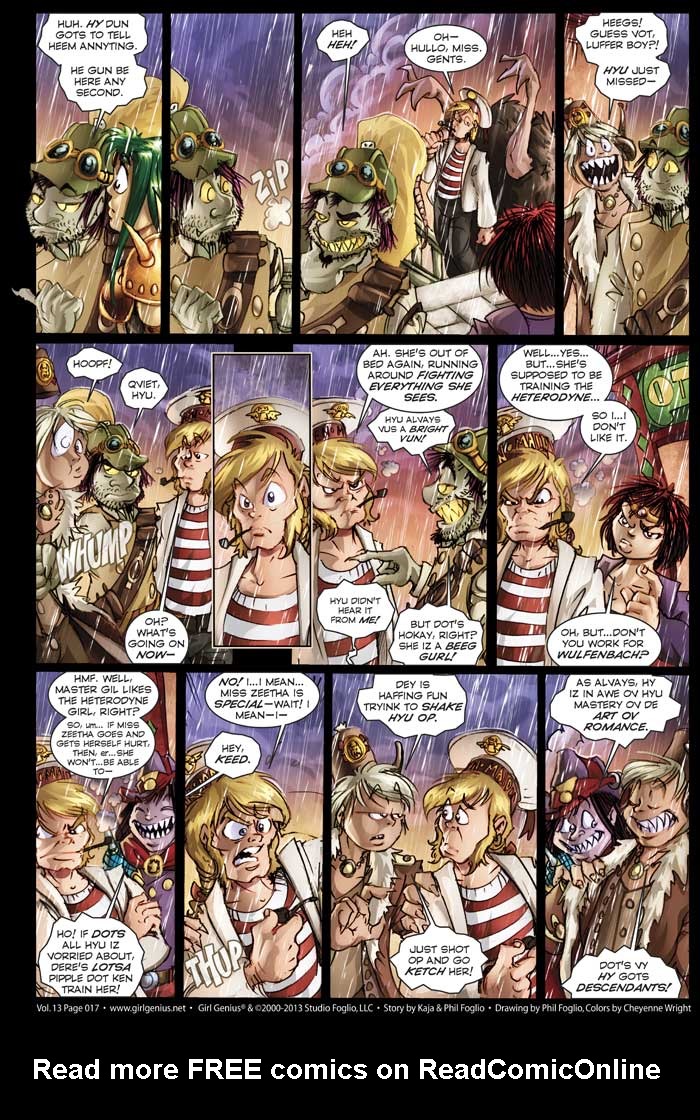 Read online Girl Genius (2002) comic -  Issue #13 - 18