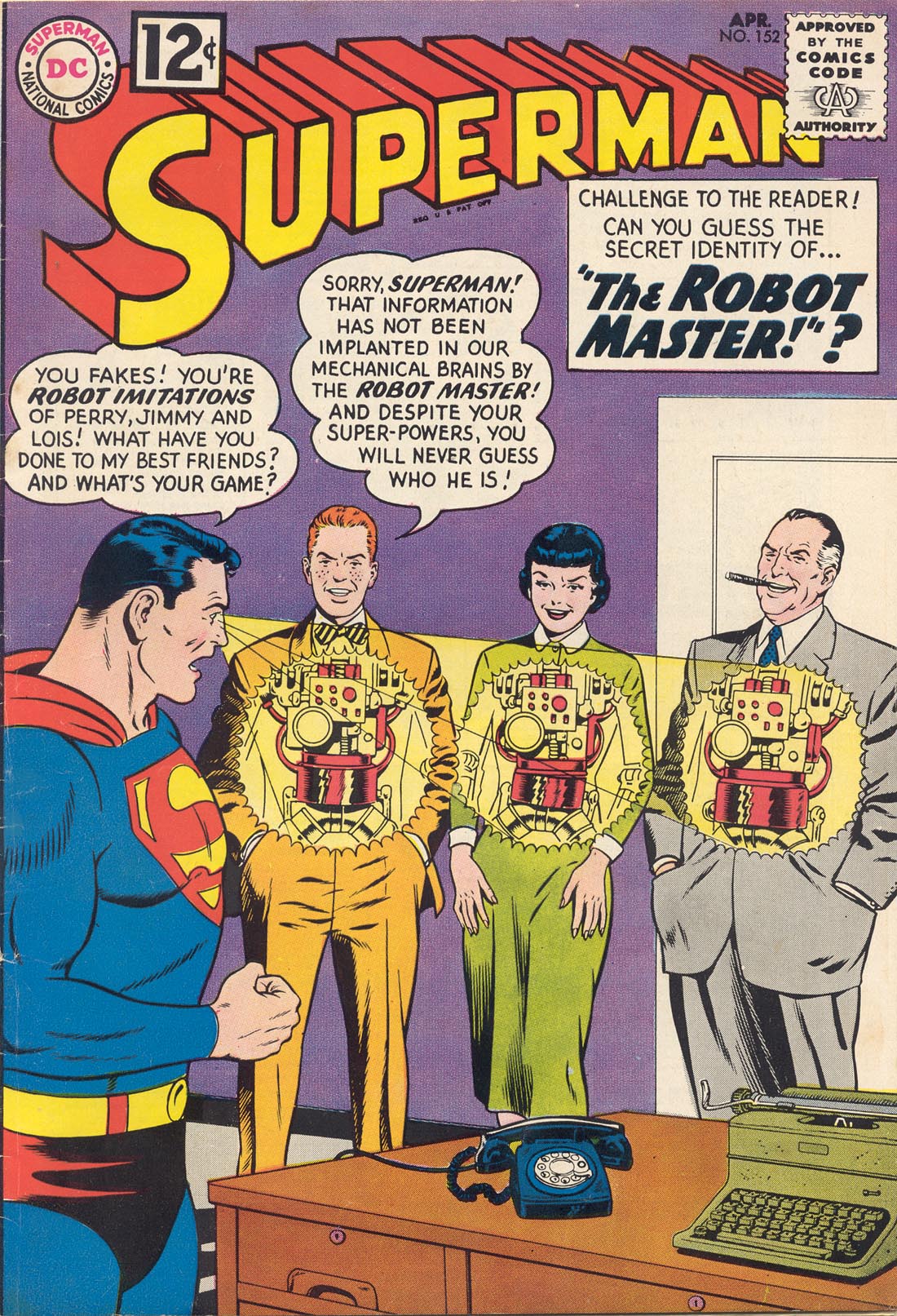 Read online Superman (1939) comic -  Issue #152 - 1