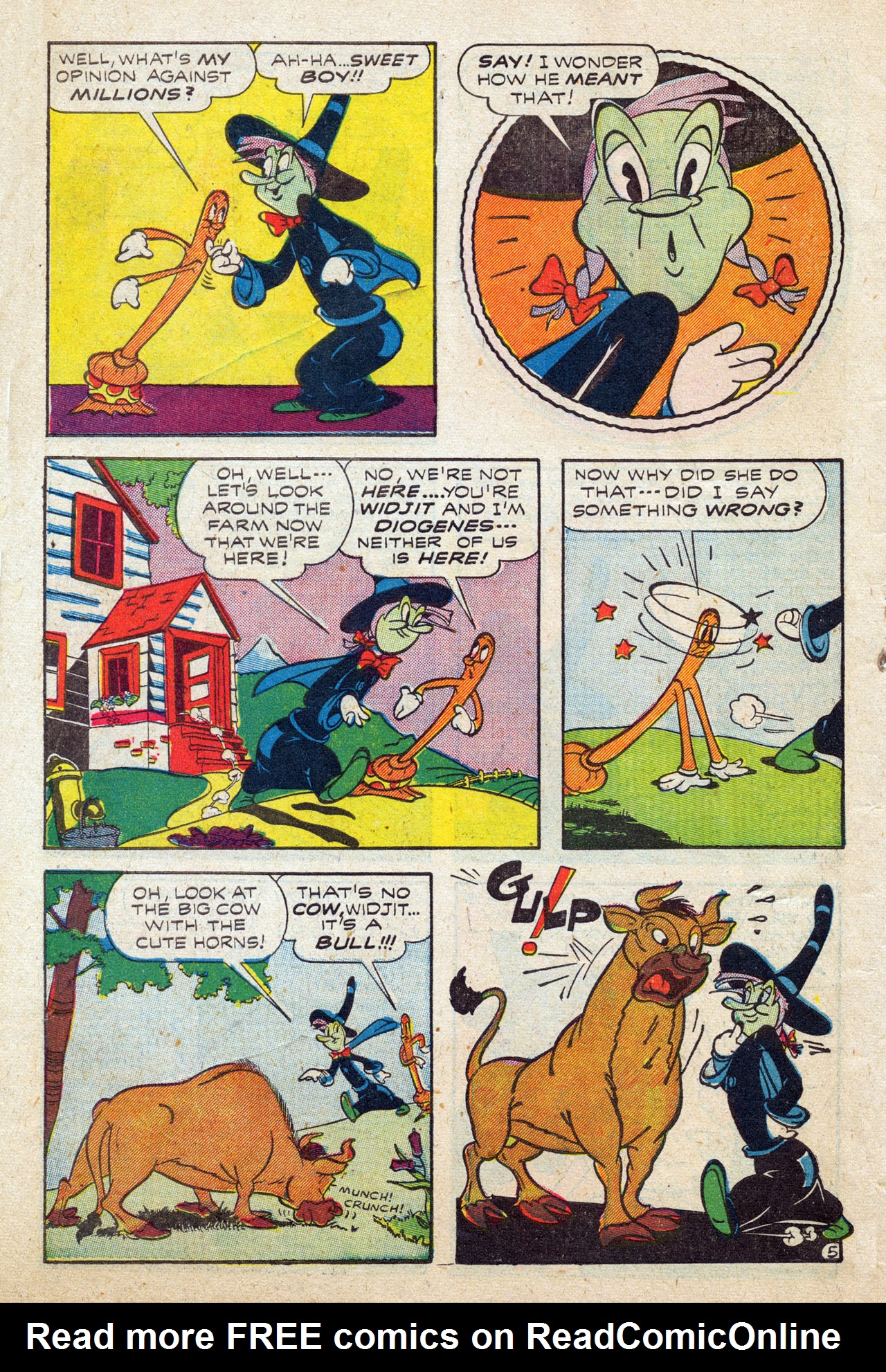 Read online Comedy Comics (1942) comic -  Issue #24 - 45