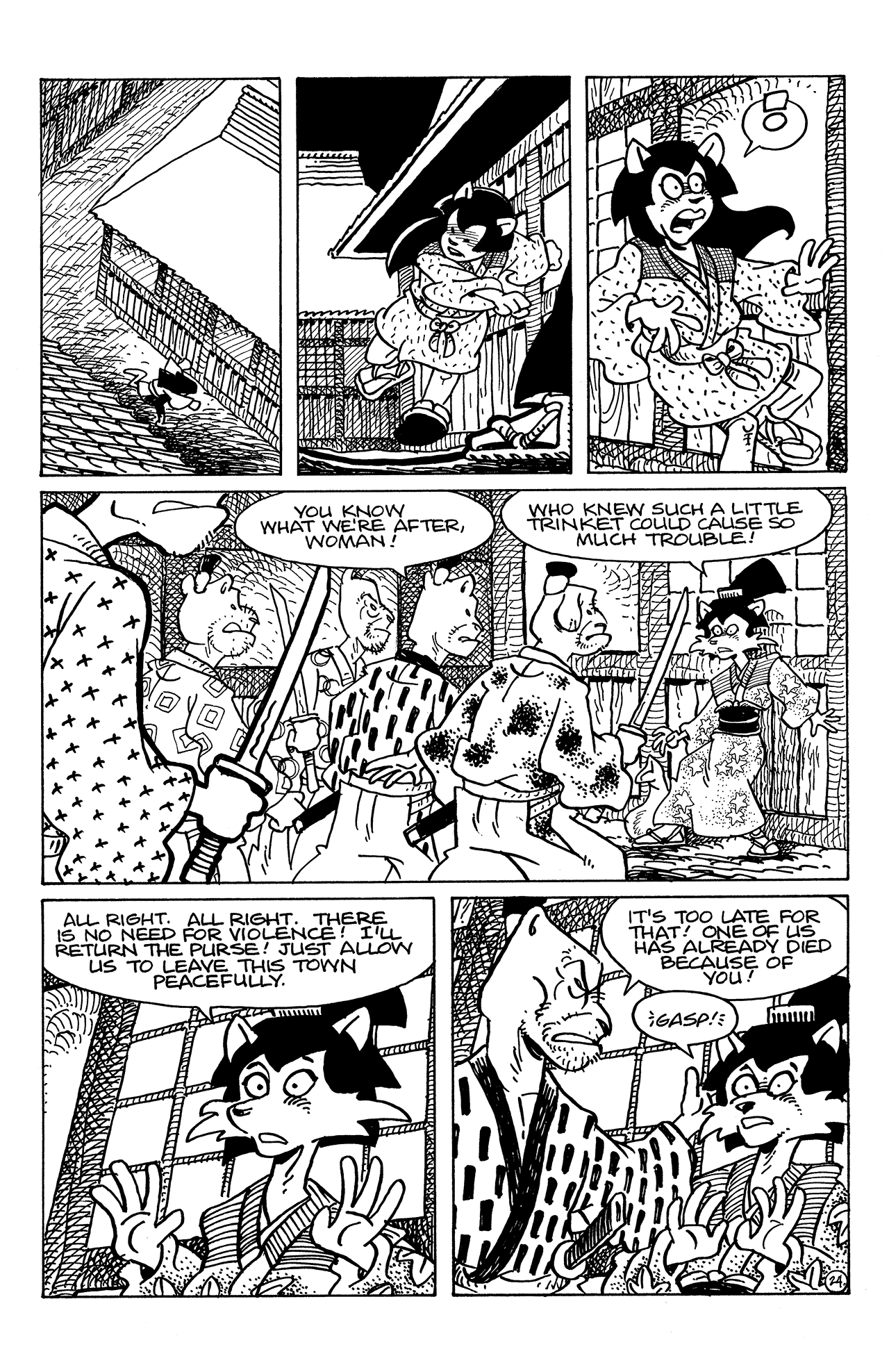 Read online Usagi Yojimbo (1996) comic -  Issue #117 - 25