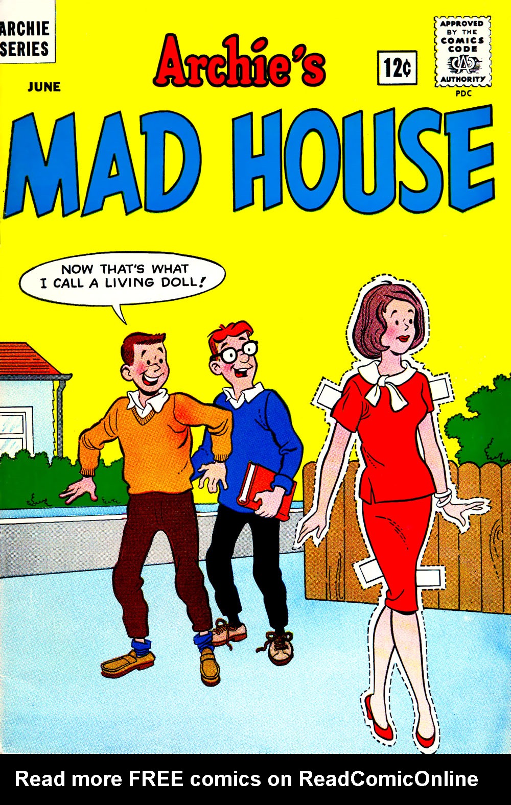 Read online Archie's Madhouse comic -  Issue #33 - 1