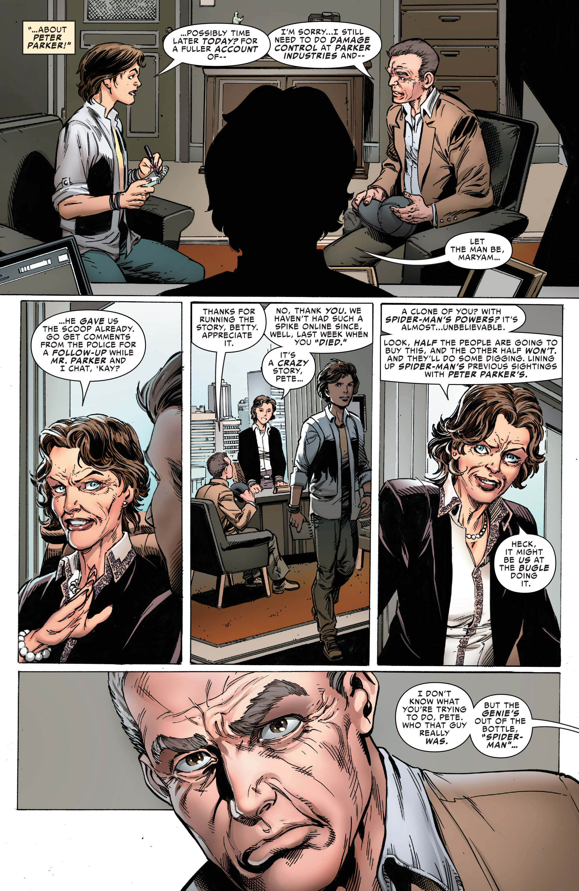 Read online Spider-Man: Life Story comic -  Issue #5 - 10