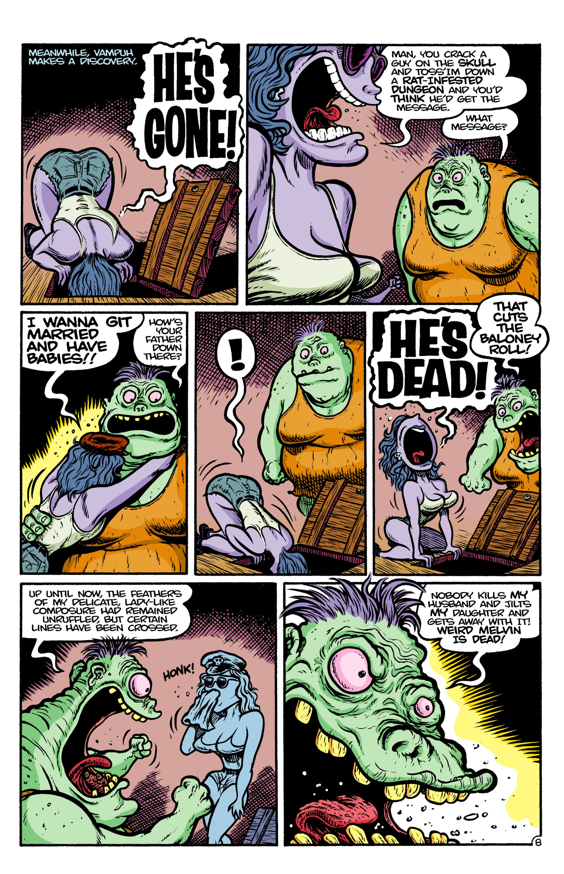 Read online Weird Melvin comic -  Issue #4 - 10