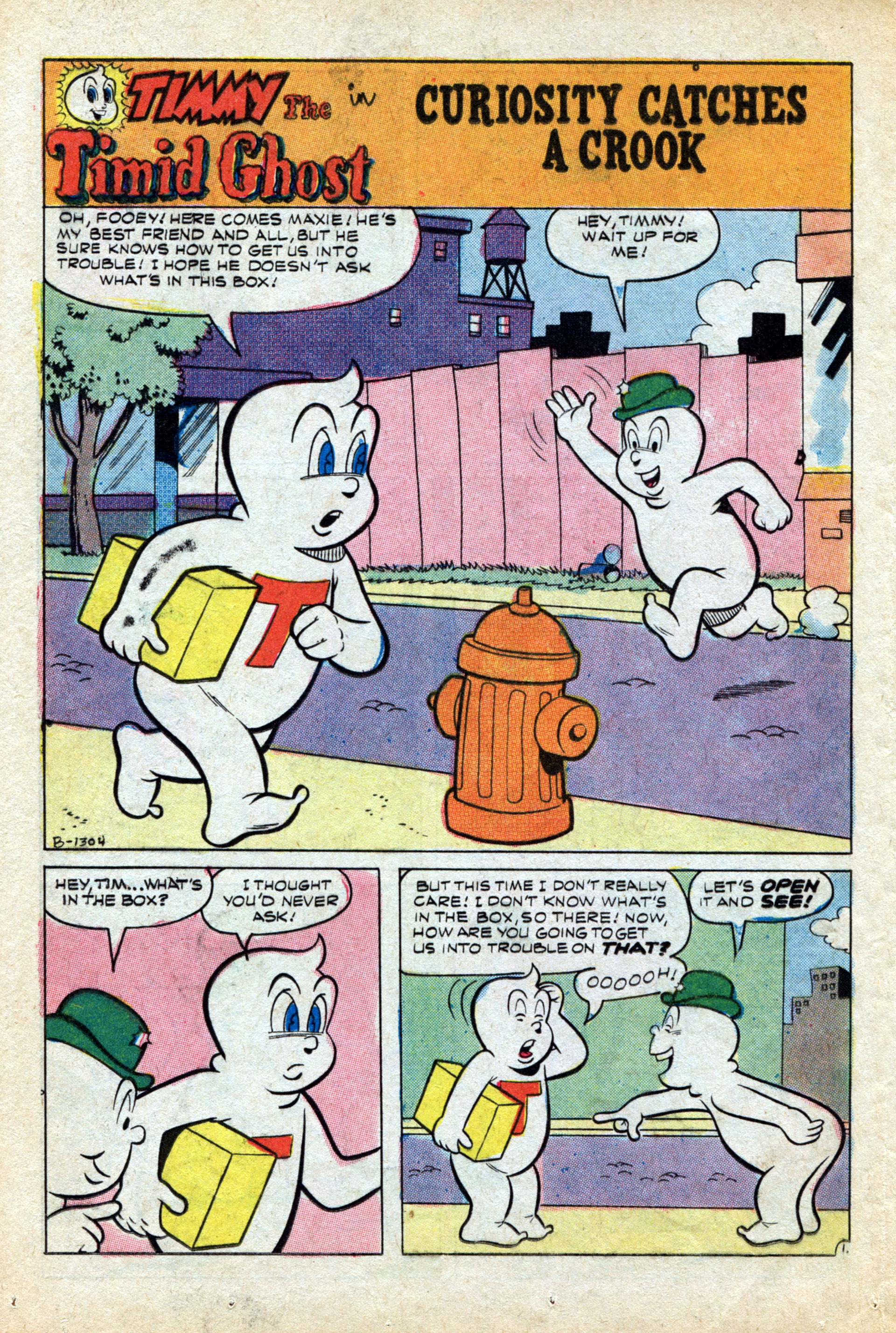 Read online Timmy the Timid Ghost comic -  Issue #4 - 24