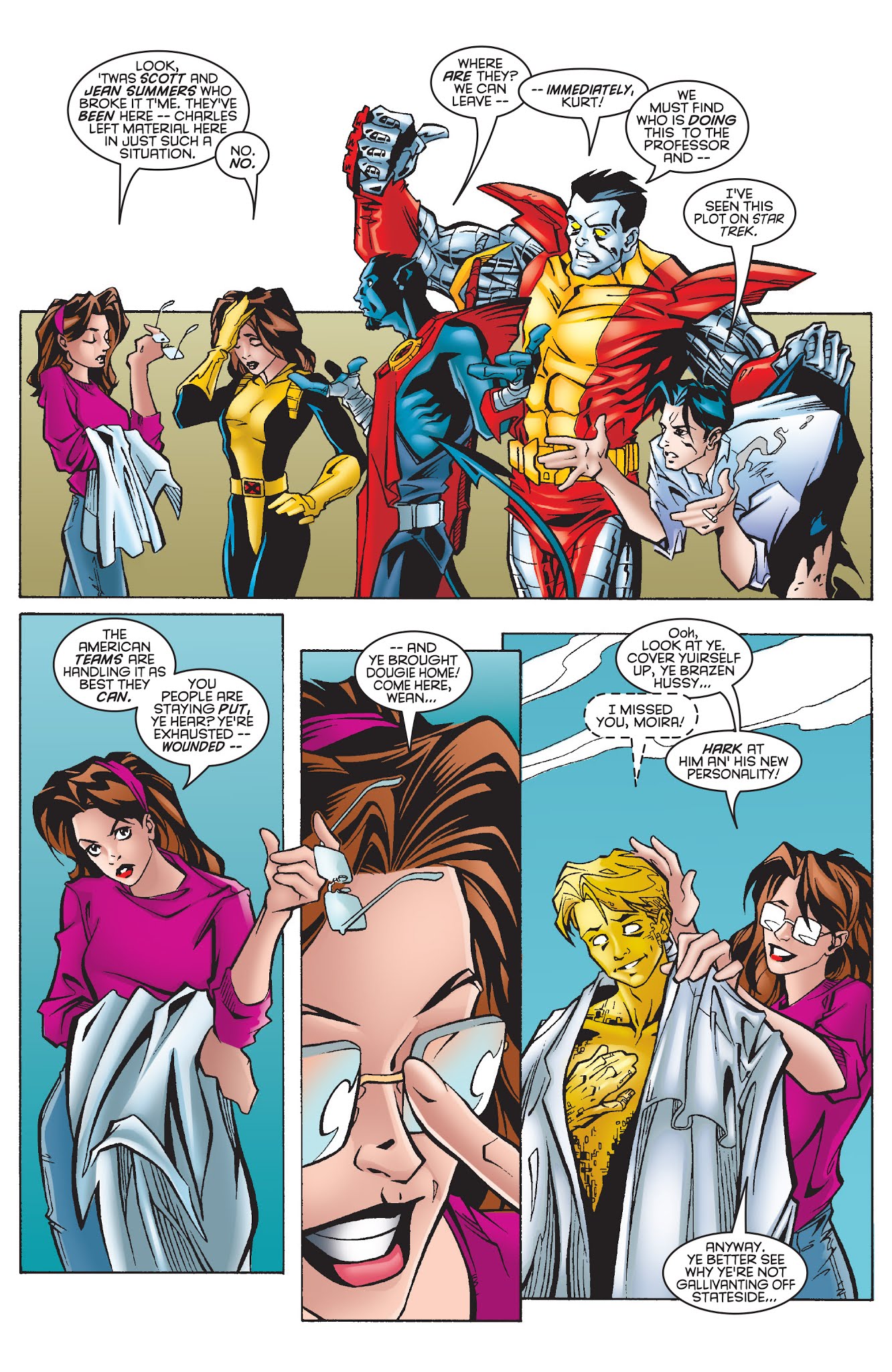 Read online Excalibur Visionaries: Warren Ellis comic -  Issue # TPB 3 (Part 2) - 35