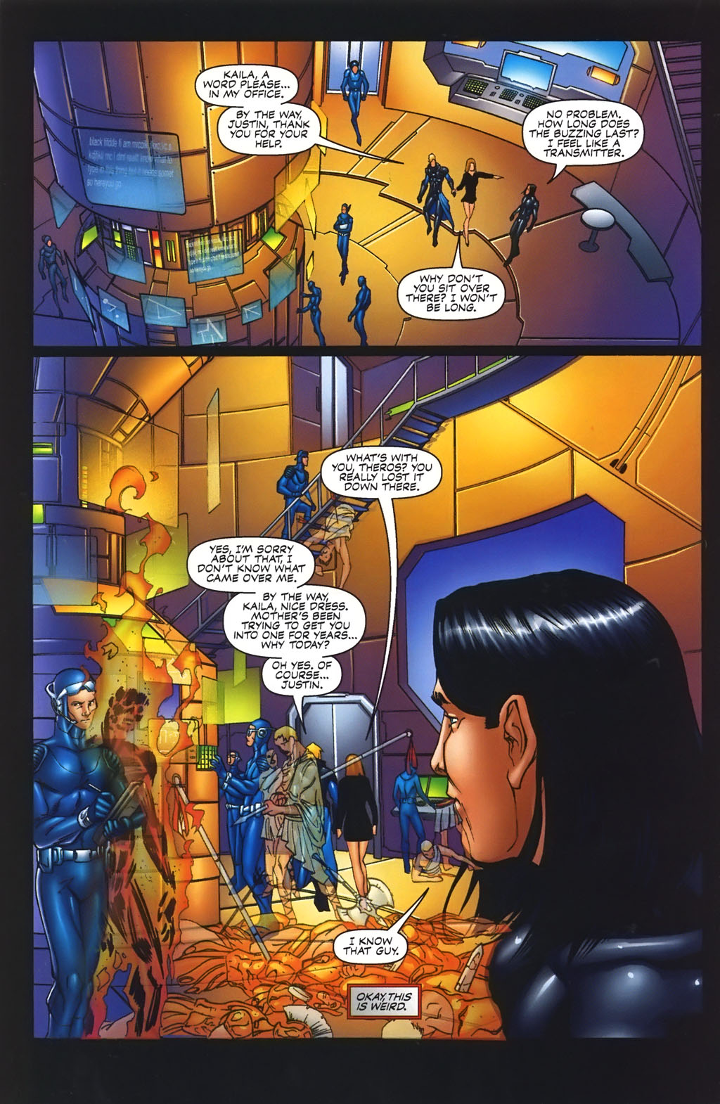 Read online Black Tide (2002) comic -  Issue #3 - 13