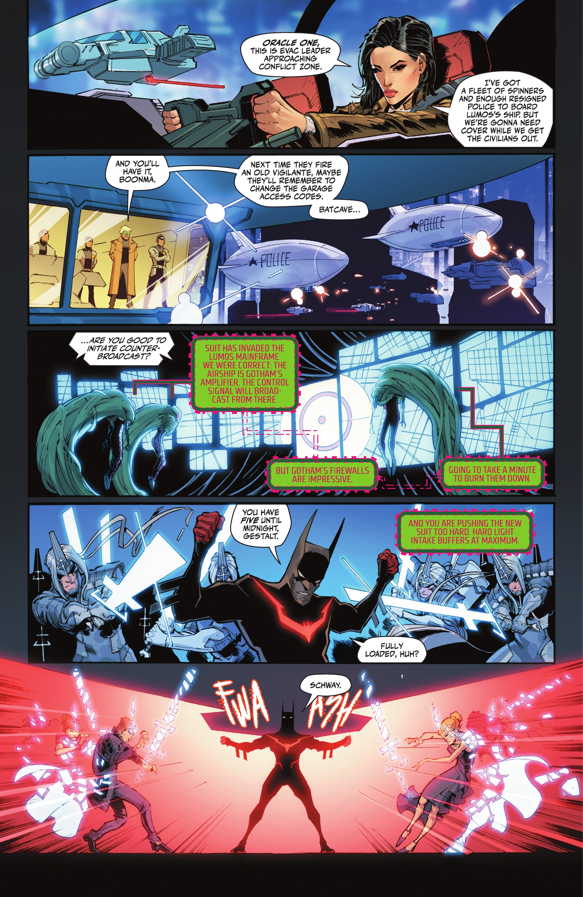 Read online Batman Beyond: Neo-Year comic -  Issue #6 - 11