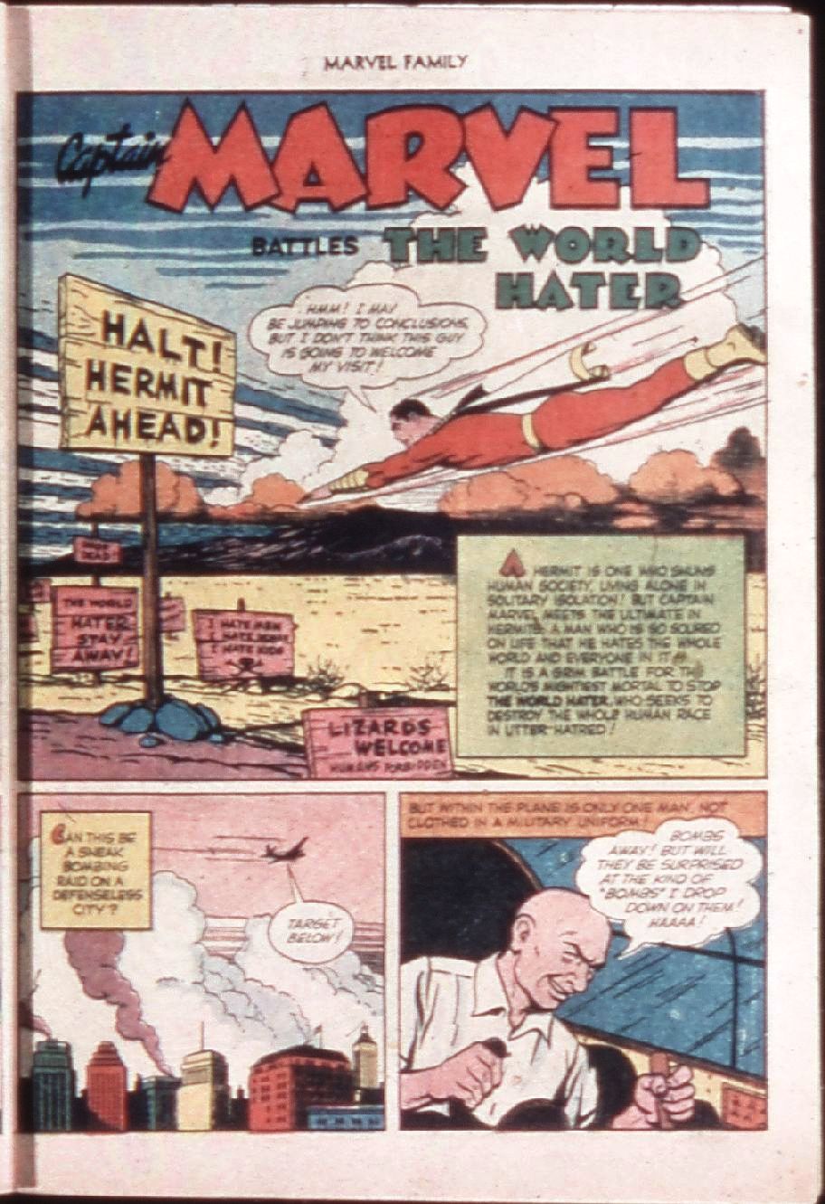Read online The Marvel Family comic -  Issue #53 - 41