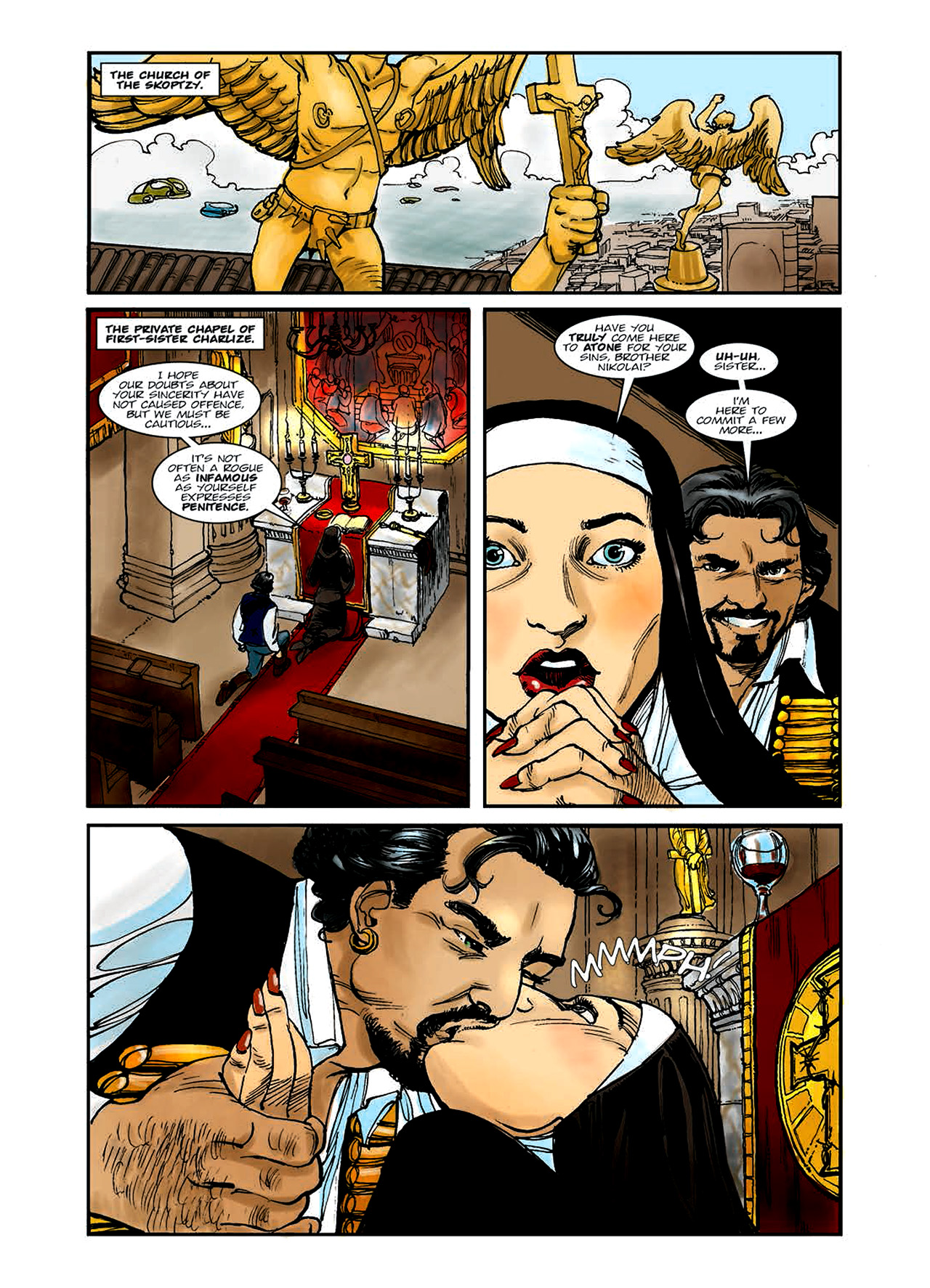 Read online Nikolai Dante comic -  Issue # TPB 6 - 18