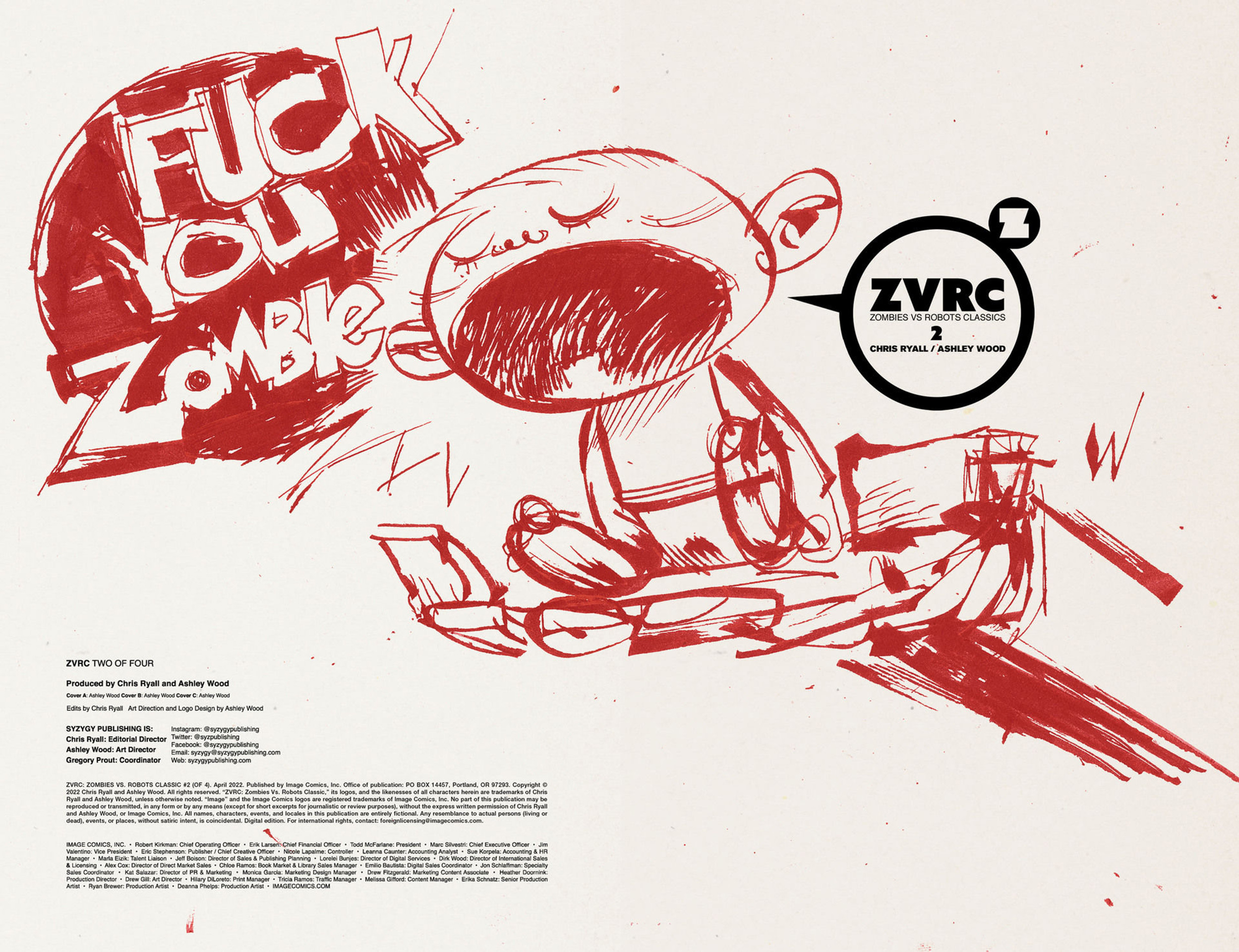 Read online ZVRC: Zombies Vs. Robots Classic comic -  Issue #2 - 2
