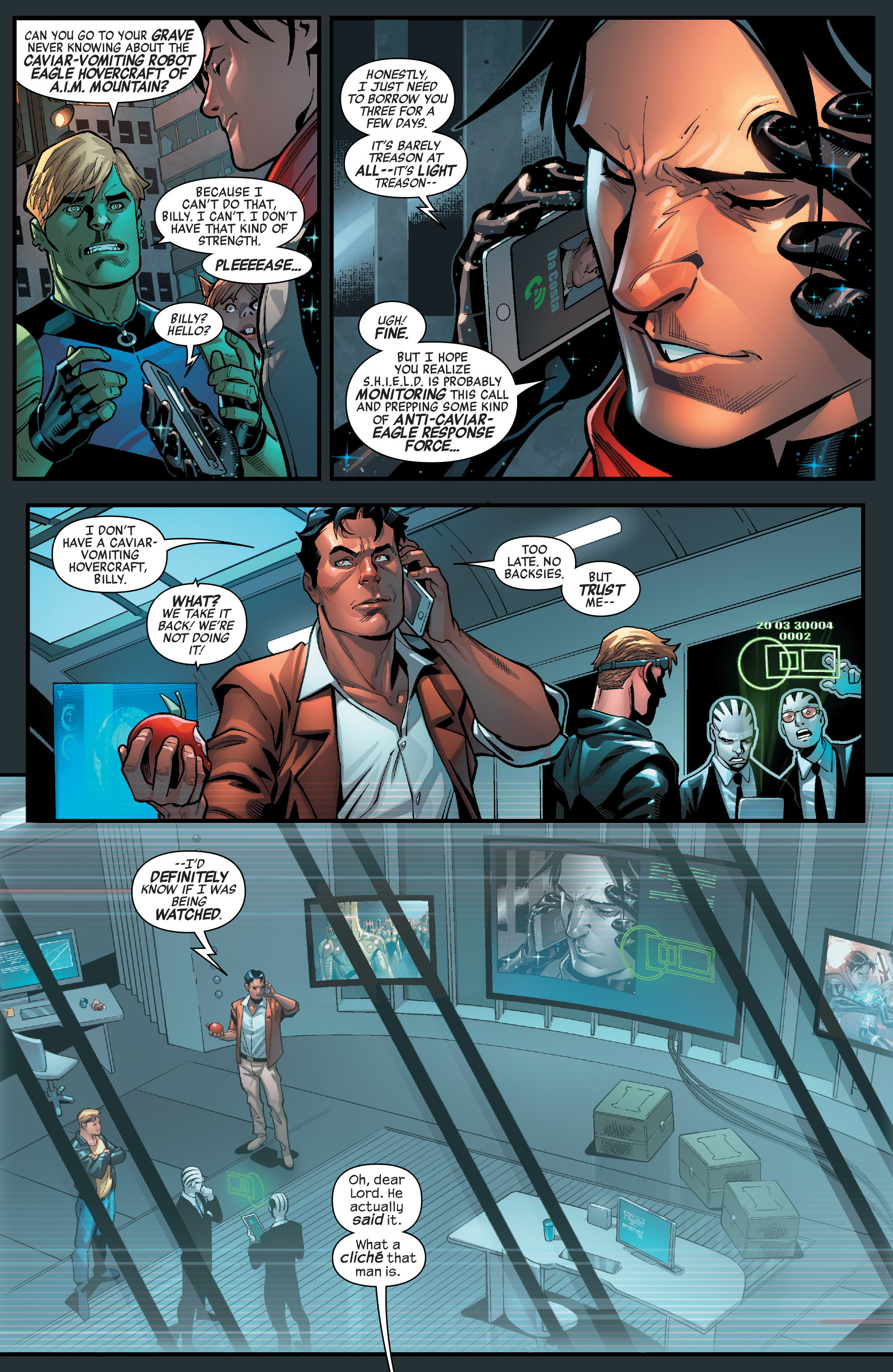 Read online New Avengers (2015) comic -  Issue #12 - 17