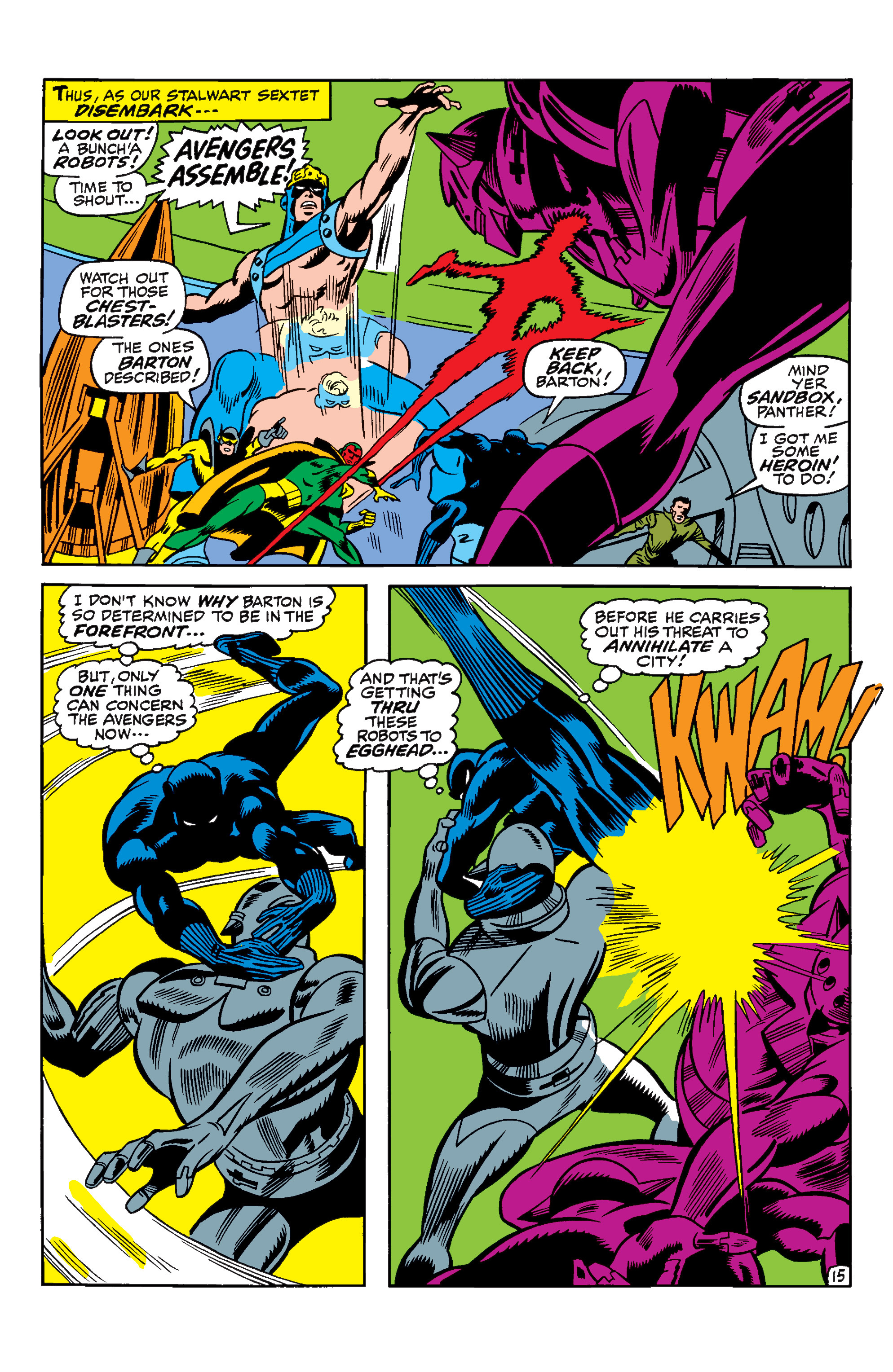 Read online Marvel Masterworks: The Avengers comic -  Issue # TPB 7 (Part 2) - 22
