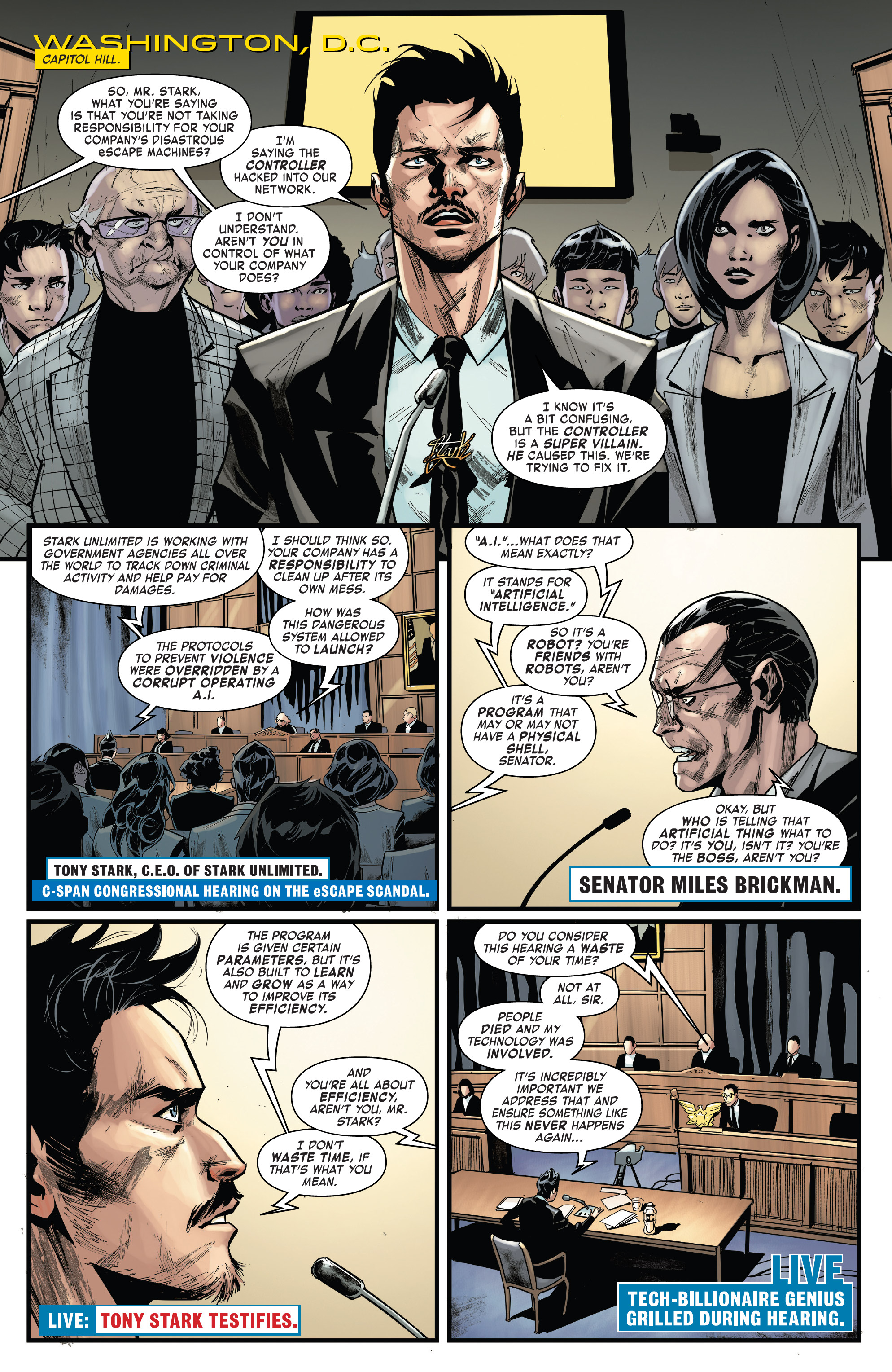 Read online Tony Stark: Iron Man comic -  Issue #15 - 3