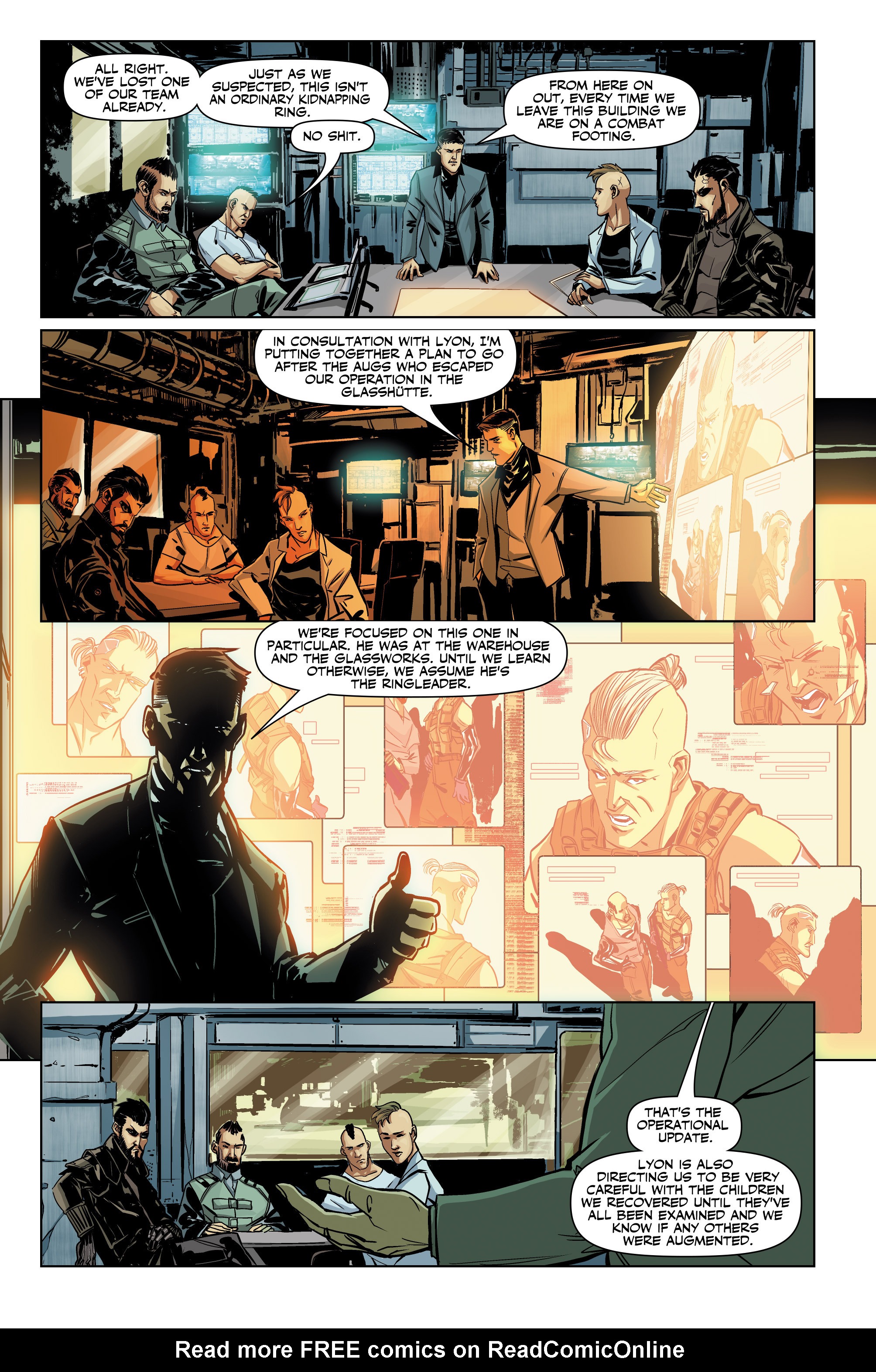 Read online Deus Ex: Children's Crusade comic -  Issue #3 - 8