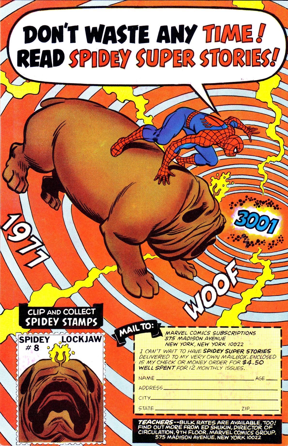 Read online Spidey Super Stories comic -  Issue #24 - 36