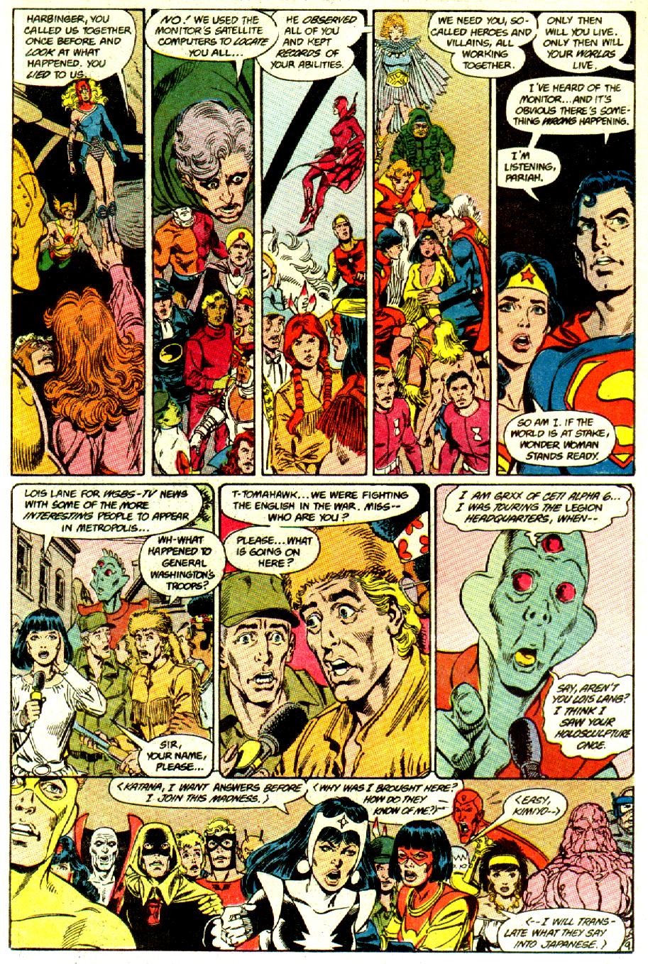 Read online Crisis on Infinite Earths (1985) comic -  Issue #5 - 11