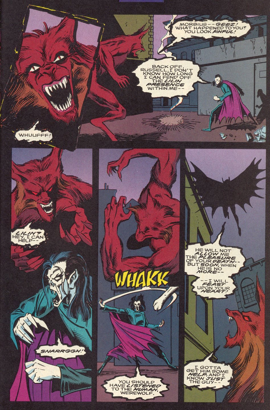 Read online Morbius: The Living Vampire (1992) comic -  Issue #14 - 23