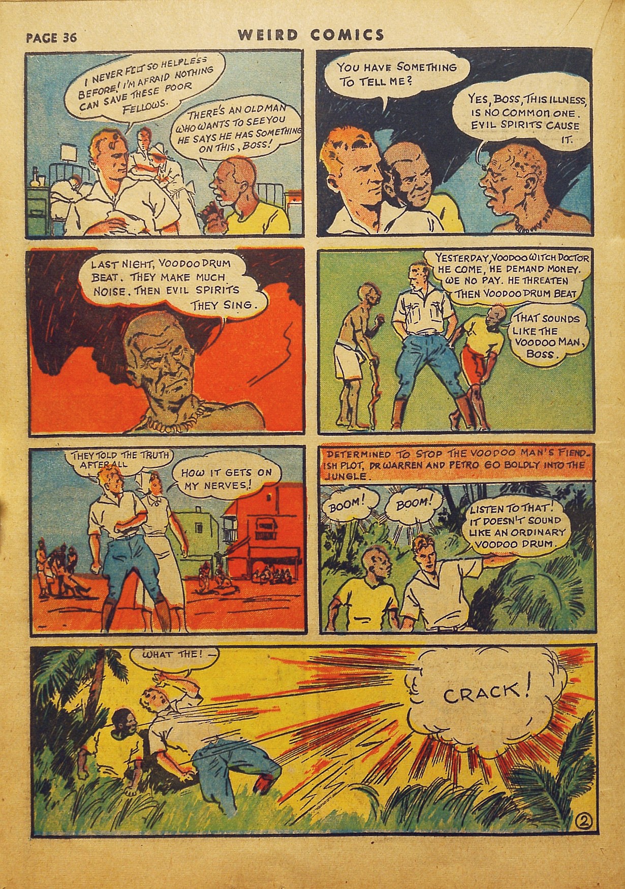 Read online Weird Comics comic -  Issue #6 - 37