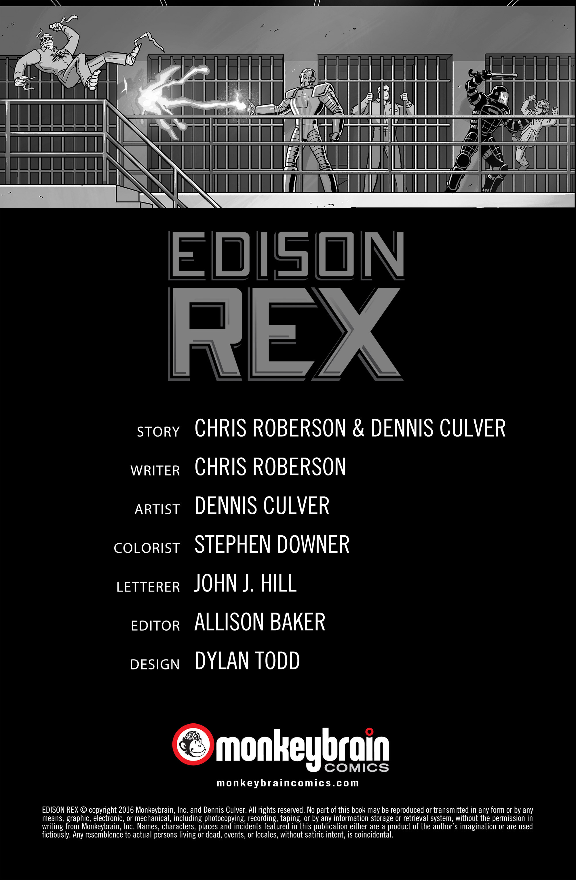 Read online Edison Rex comic -  Issue #18 - 2