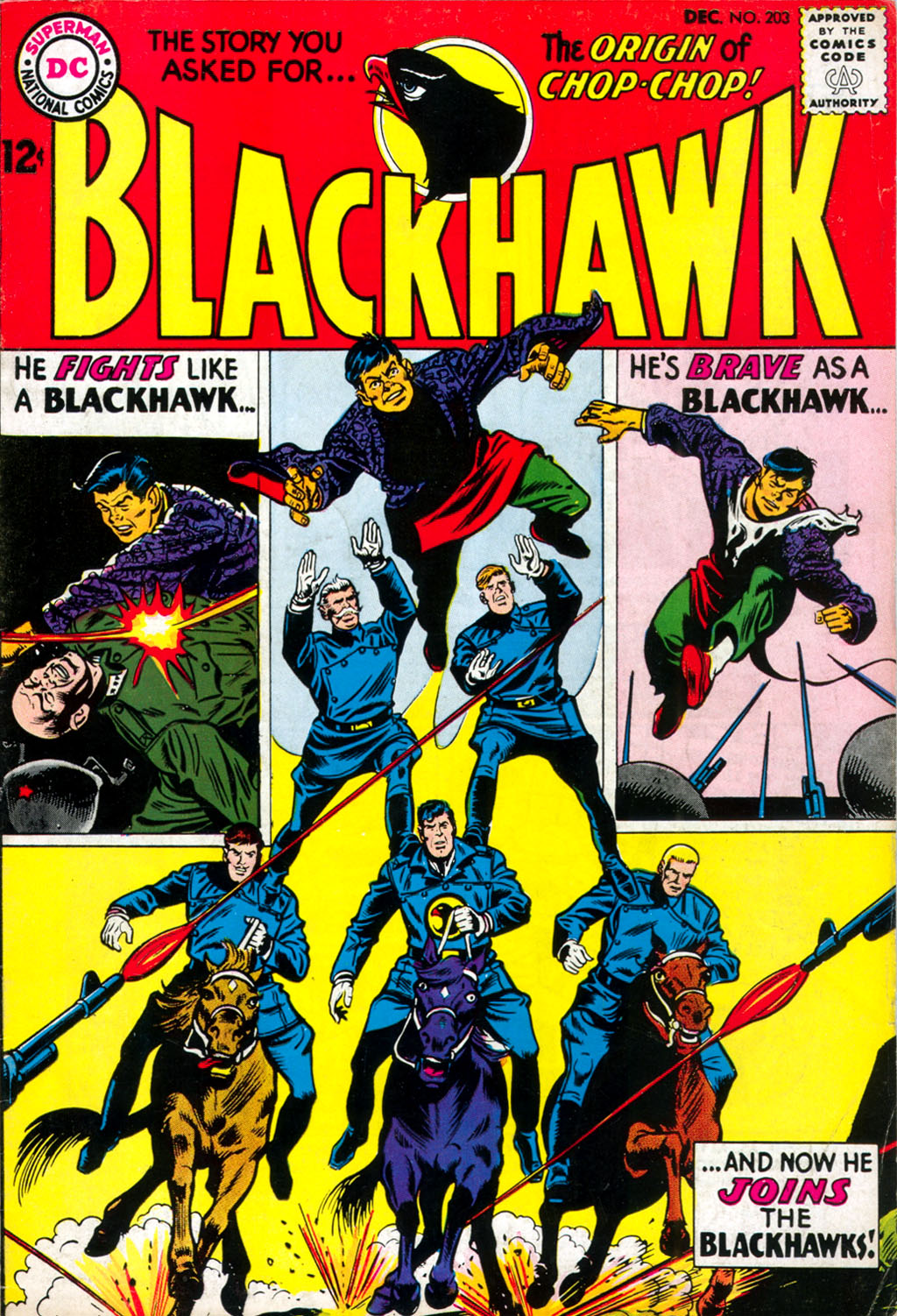 Read online Blackhawk (1957) comic -  Issue #203 - 1