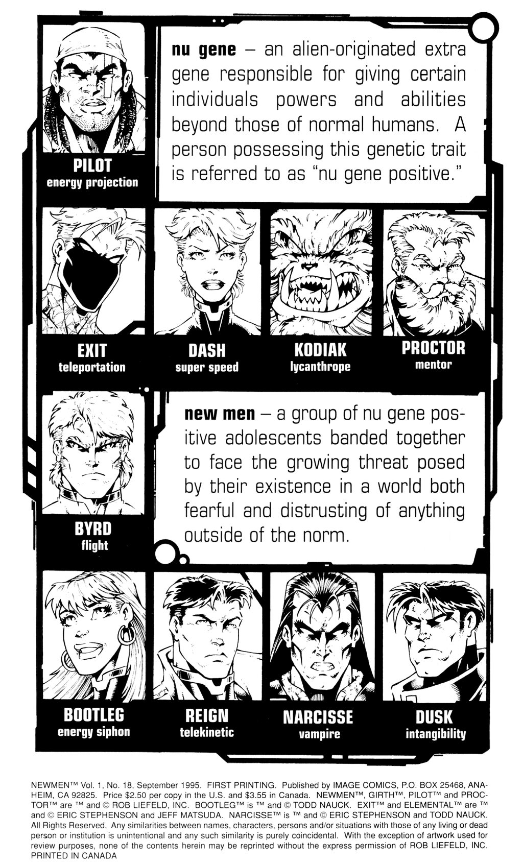 Read online NewMen comic -  Issue #18 - 2