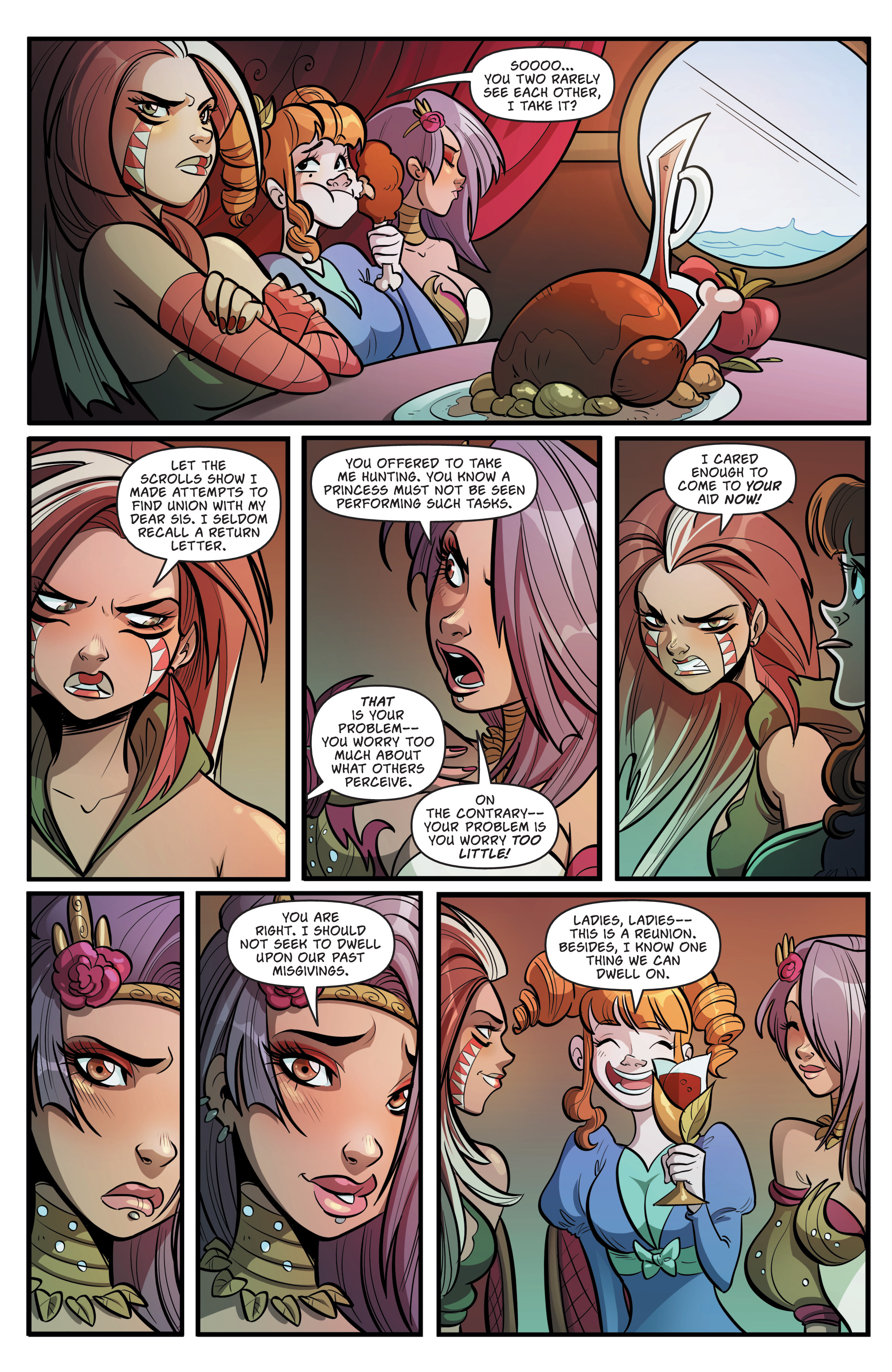 Read online Damsels in Excess comic -  Issue #5 - 12