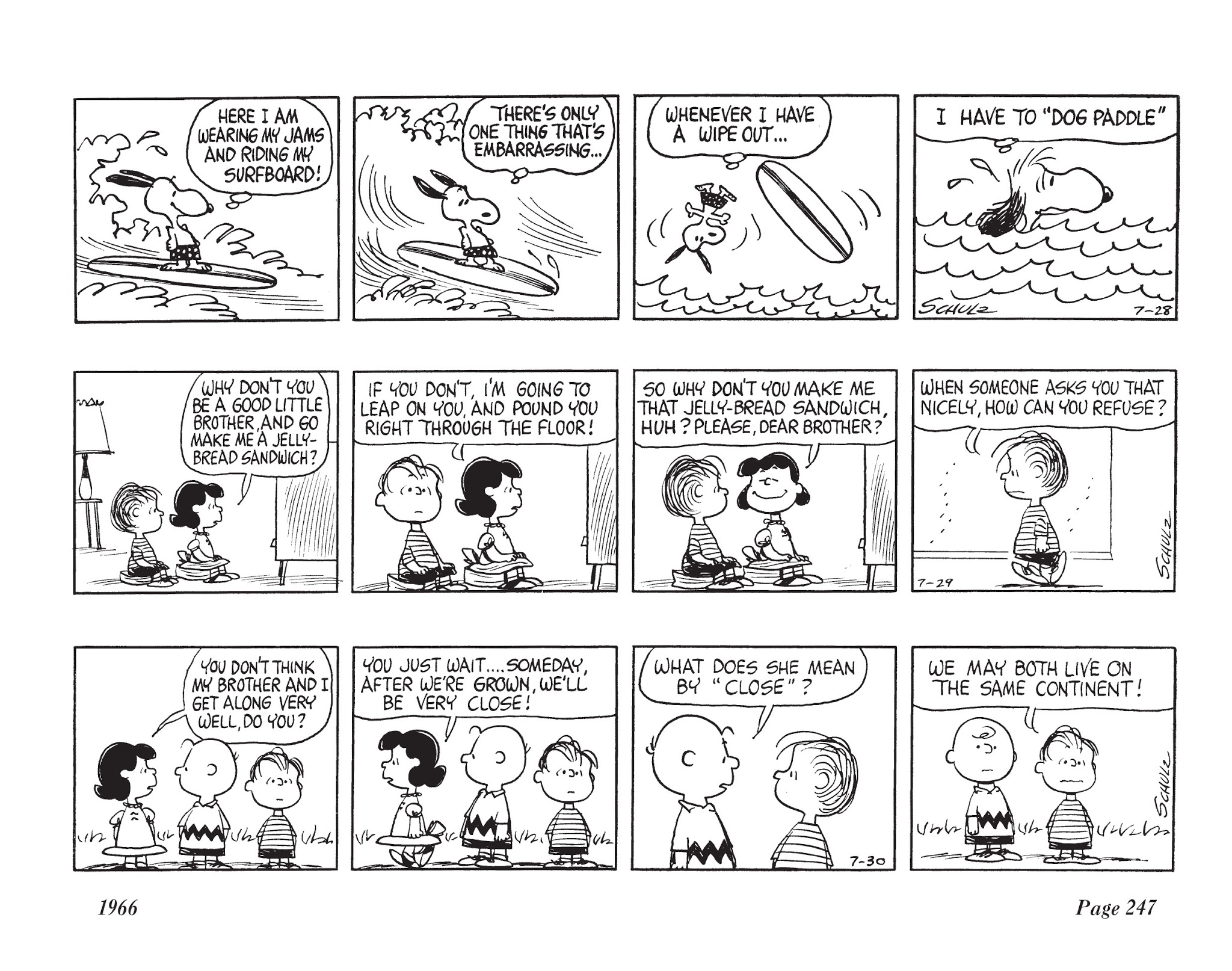 Read online The Complete Peanuts comic -  Issue # TPB 8 - 259