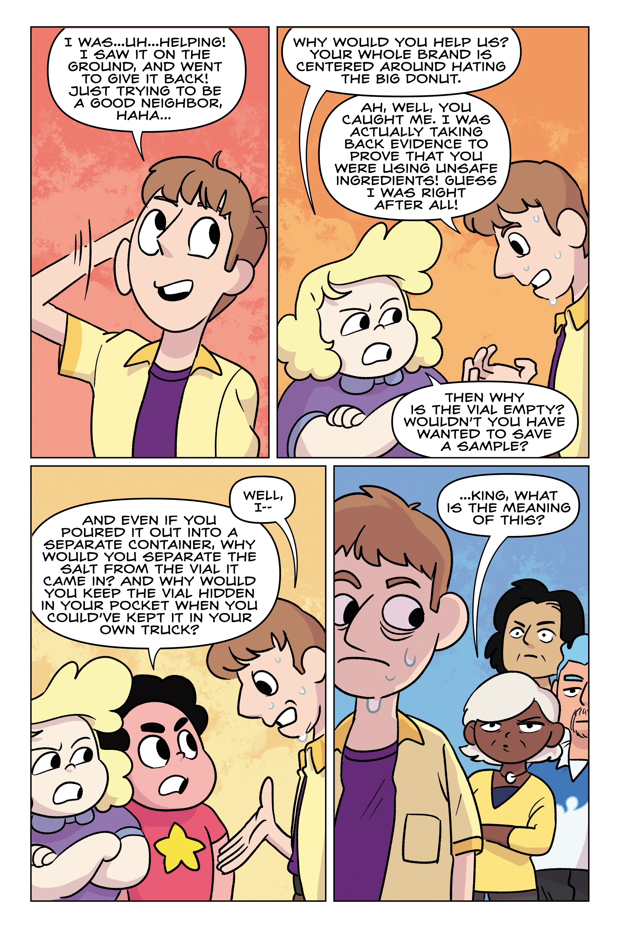 Read online Steven Universe: Ultimate Dough-Down comic -  Issue # TPB - 123