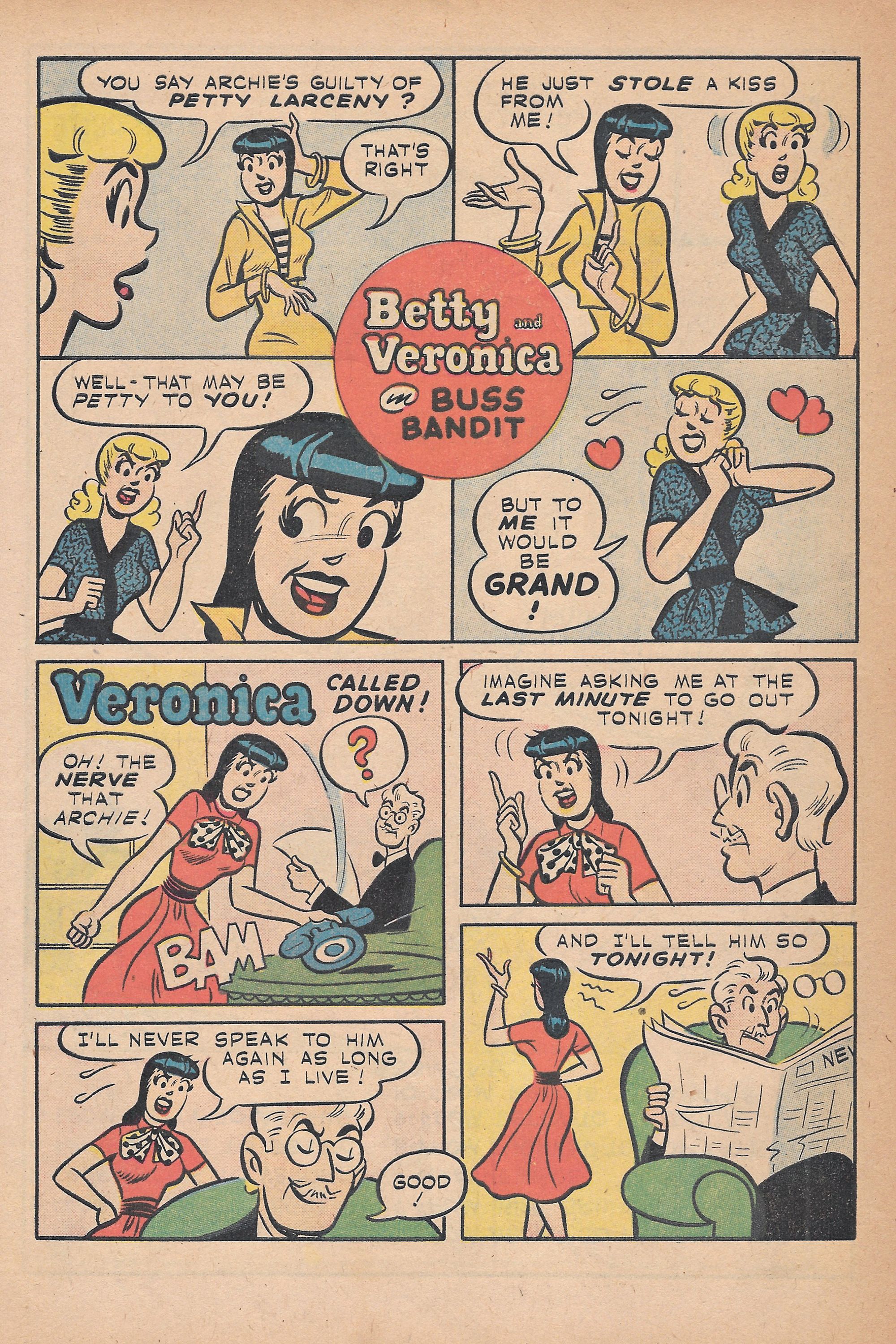 Read online Archie's Joke Book Magazine comic -  Issue #38 - 22