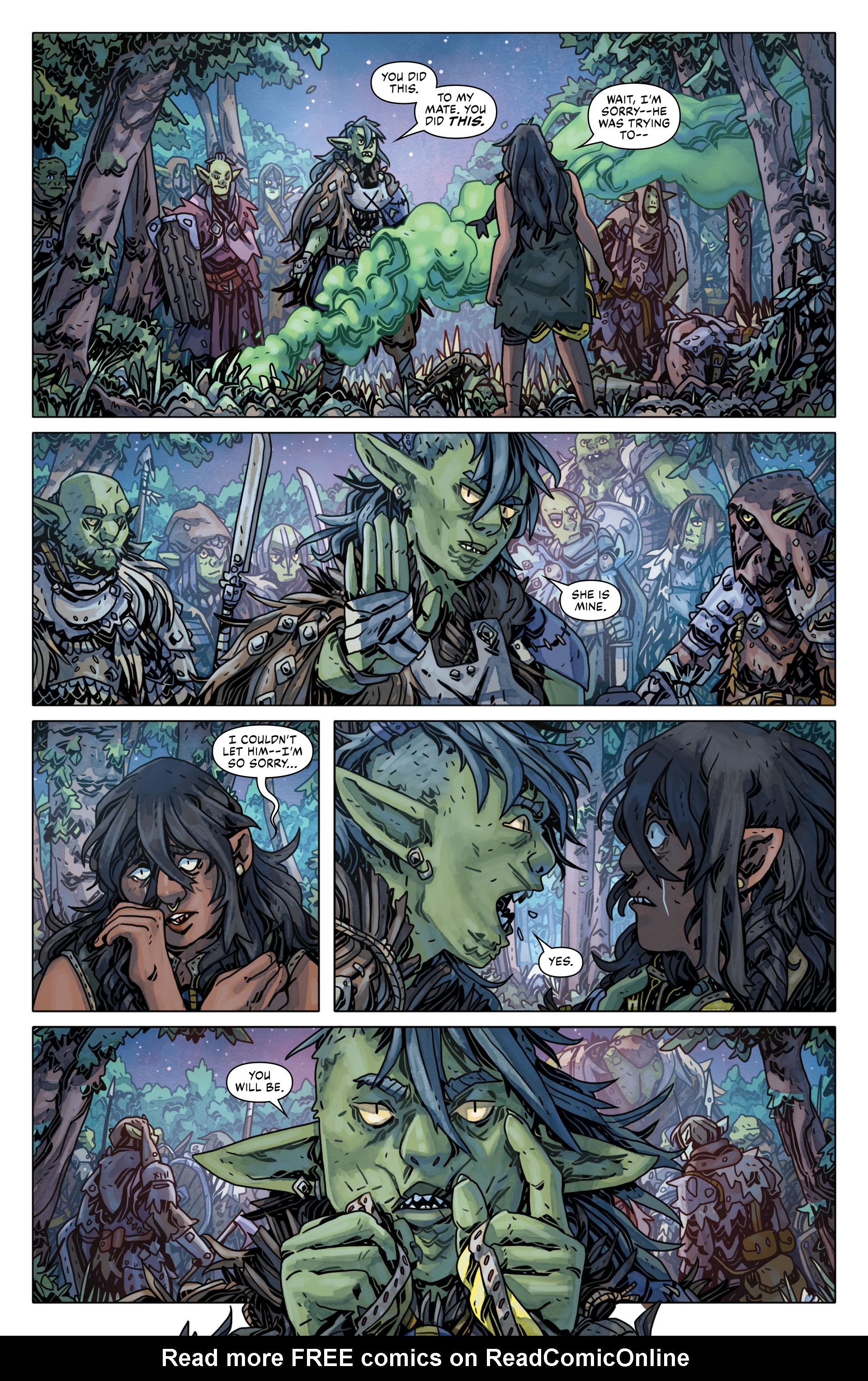 Read online Critical Role: The Mighty Nein Origins - Nott the Brave comic -  Issue # Full - 35